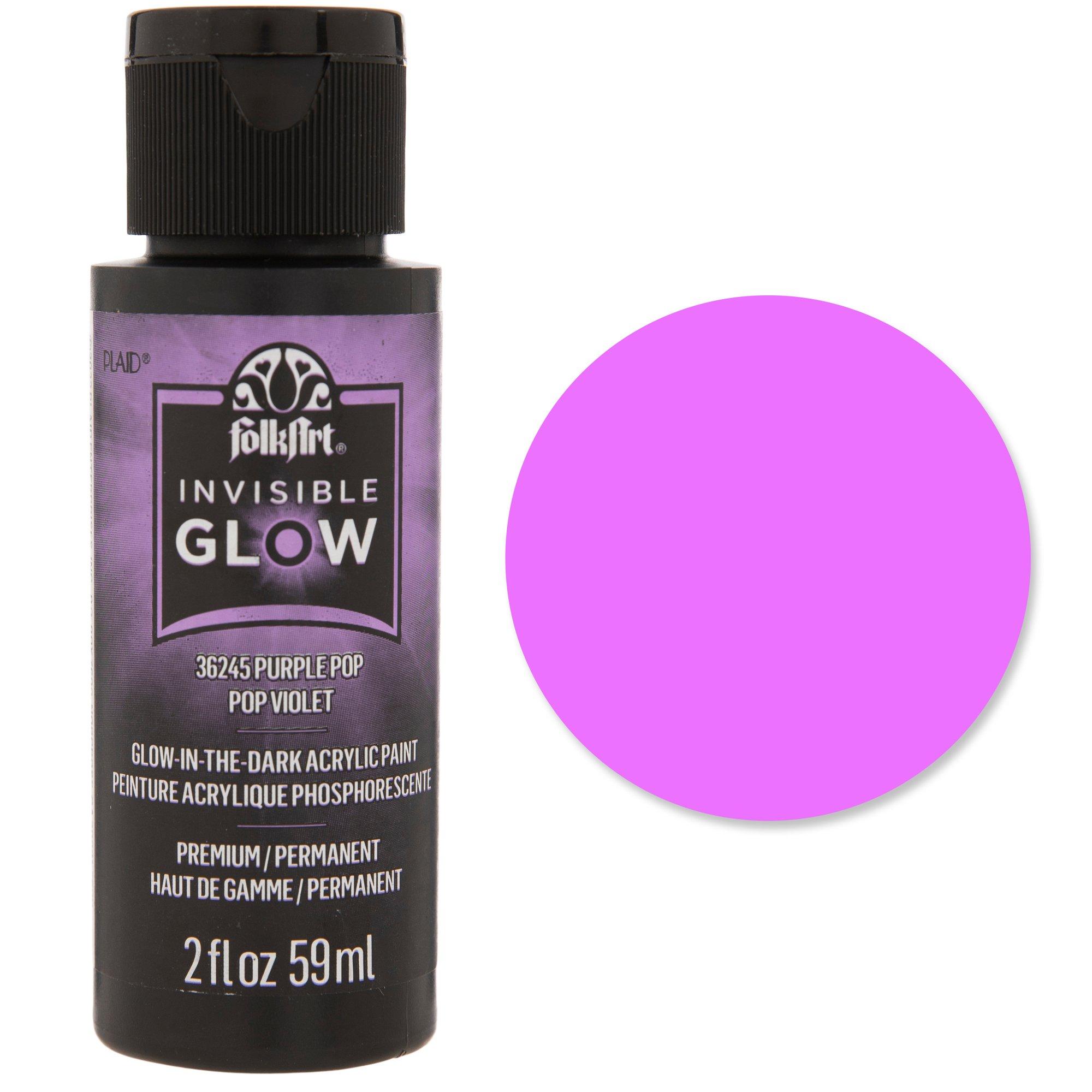 FolkArt Invisible Glow Acrylic Paint | Hobby Lobby | 2181774