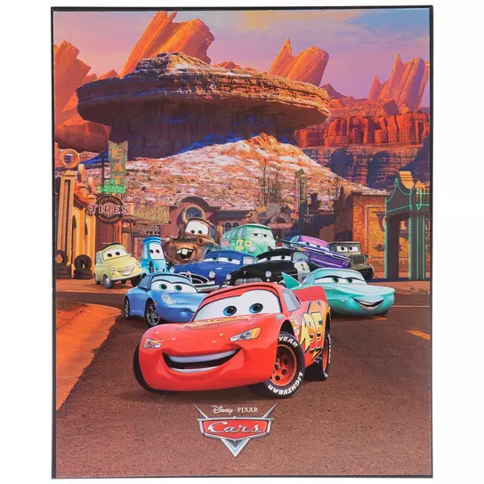 Disney Pixar Cars Wood Wall Decor