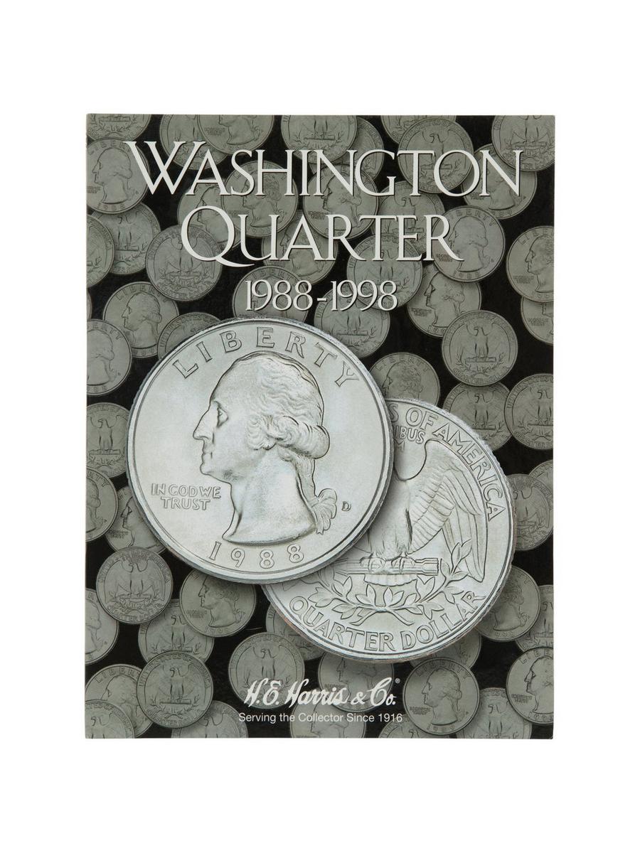 Washington Quarters Folder - 1988 - 1998 | Hobby Lobby | 218305