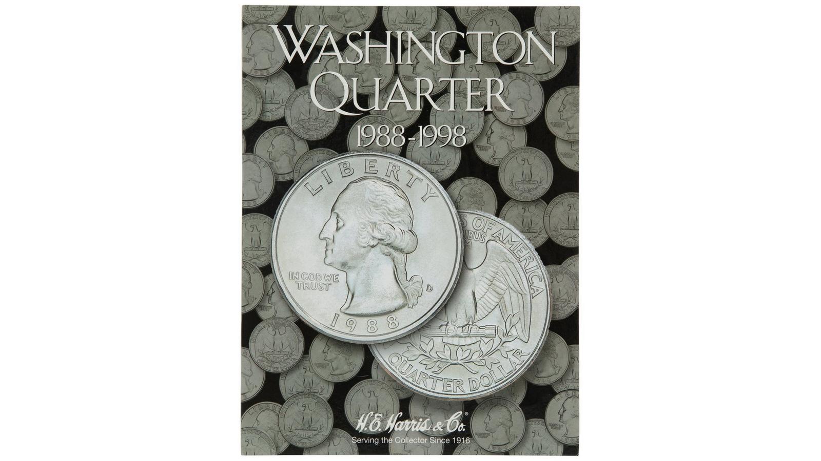 Washington Quarters Folder - 1988 - 1998 | Hobby Lobby | 218305