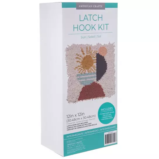 5 Pieces Latch Hook Crochet Needle Hook, Latch Hook 3 Size, Set of 5