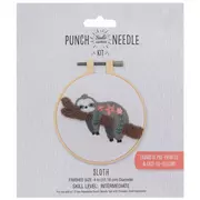 Sloth Punch Needle Kit