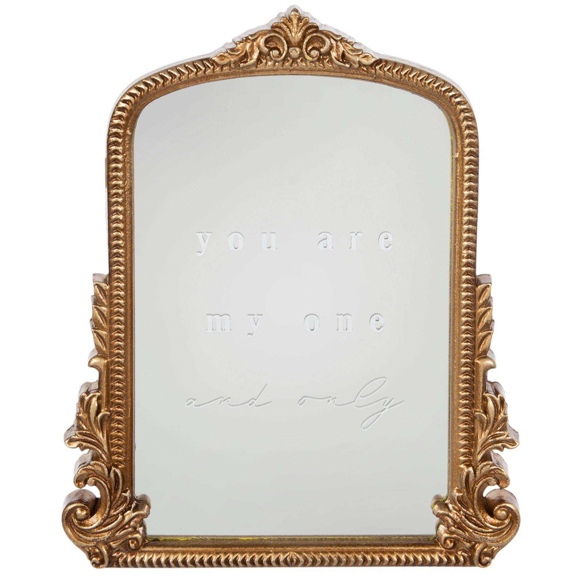 Gold Round Metal Wall Mirror, Hobby Lobby