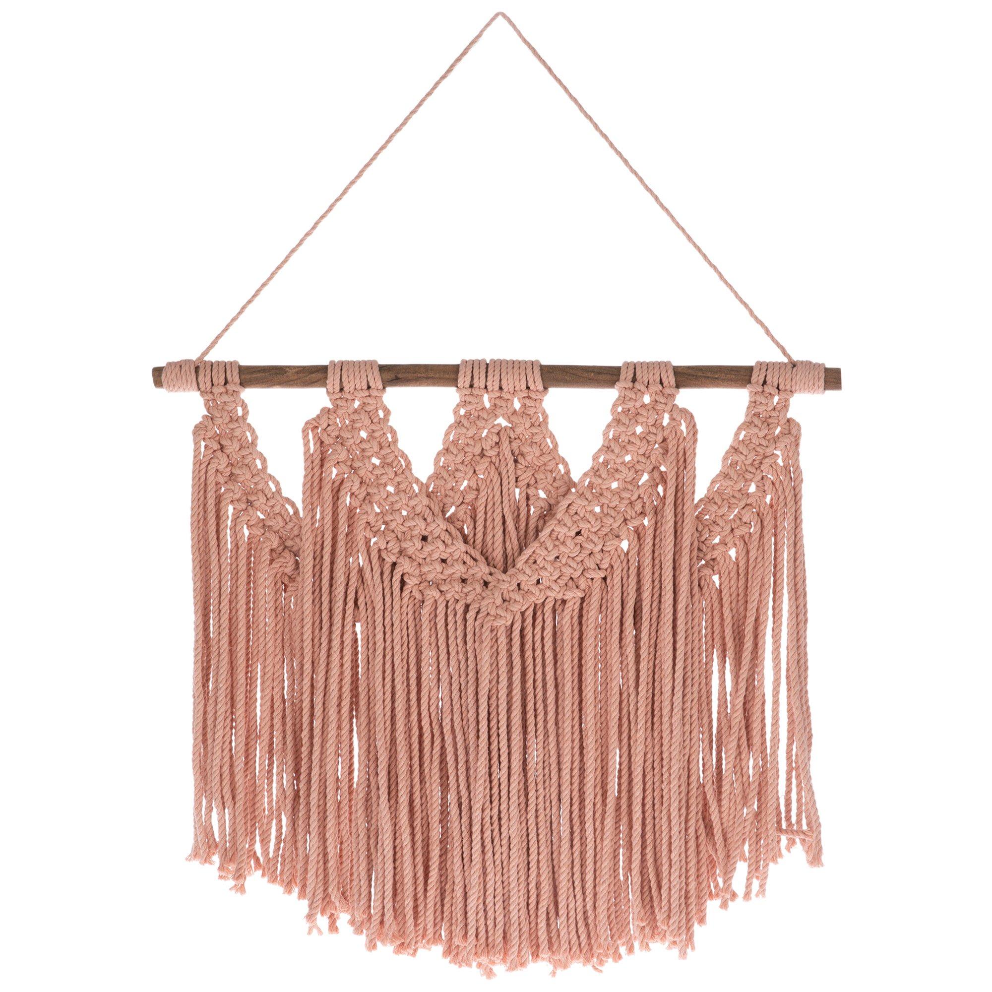 Large Macrame Wall Hanging Available in White, Gray, Mustard, Green, Mint,  Salmon, Blush or Lavender 46 X 40 116cm X 100cm 