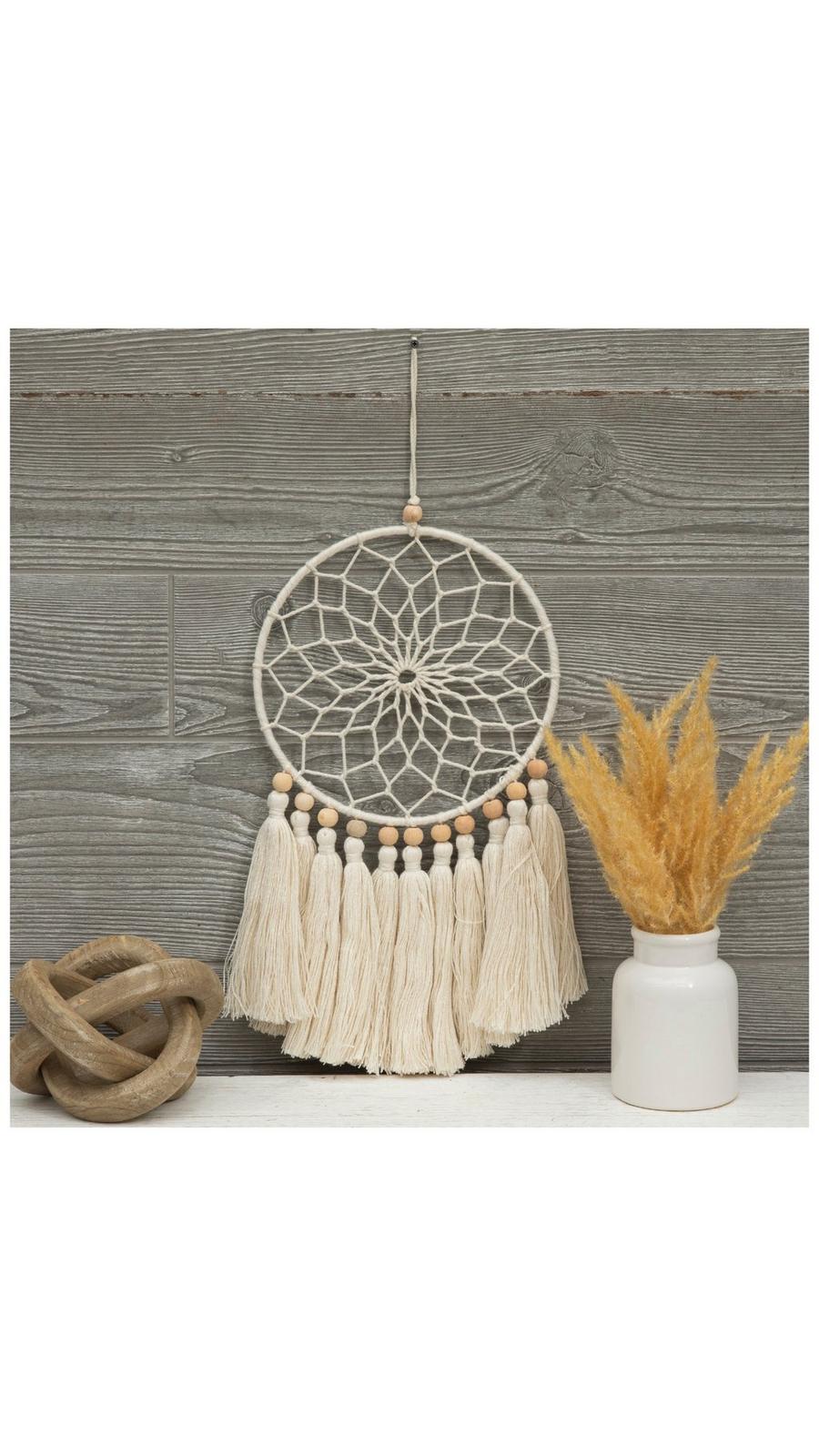 Ivory Tasseled Dreamcatcher | Hobby Lobby | 2185312