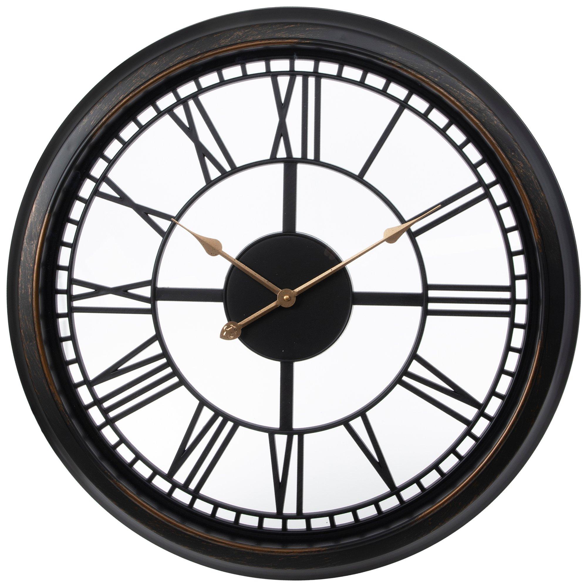 Black Open Wall Clock Hobby Lobby 2186609