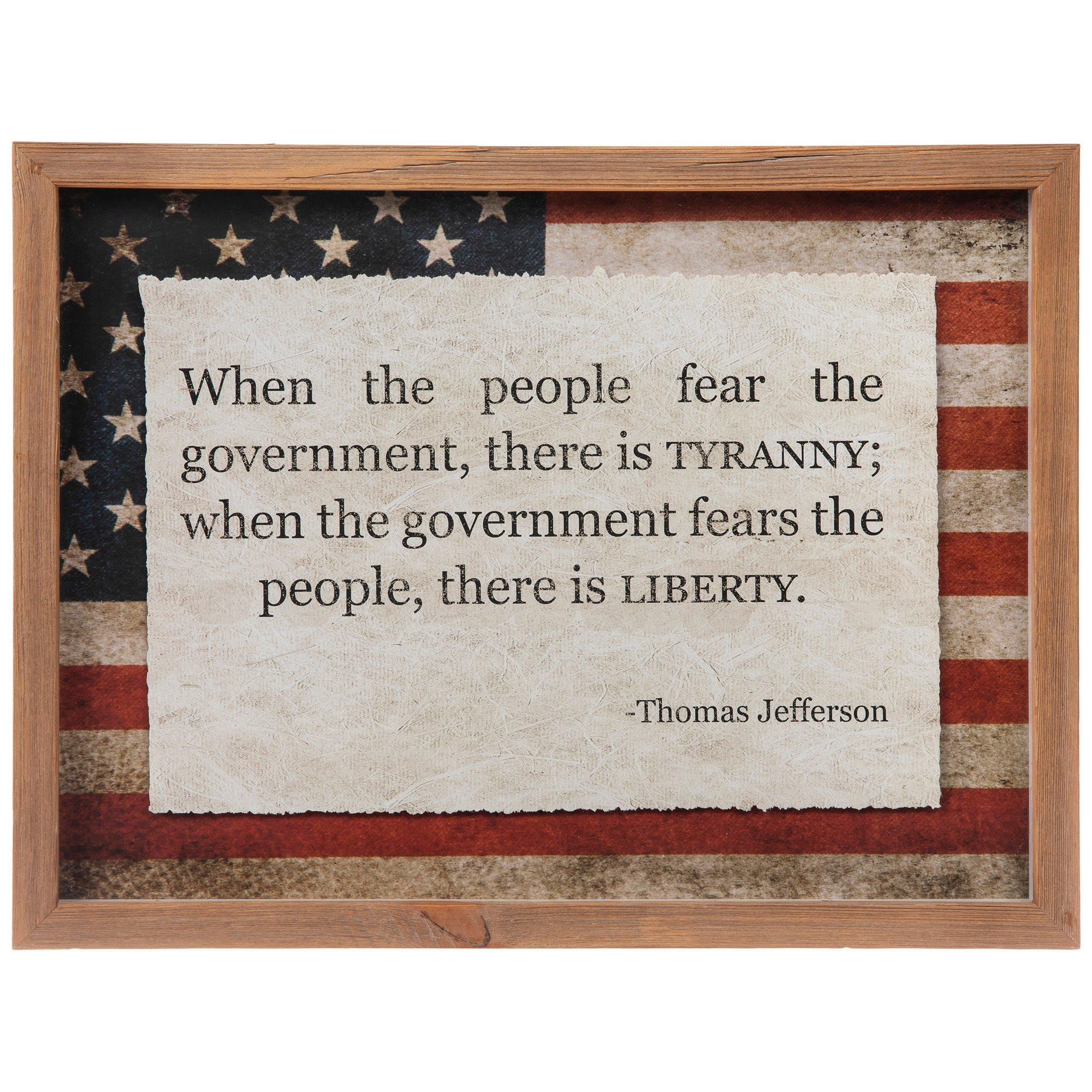 Tyranny & Liberty Framed Wall Decor Hobby Lobby 2186856