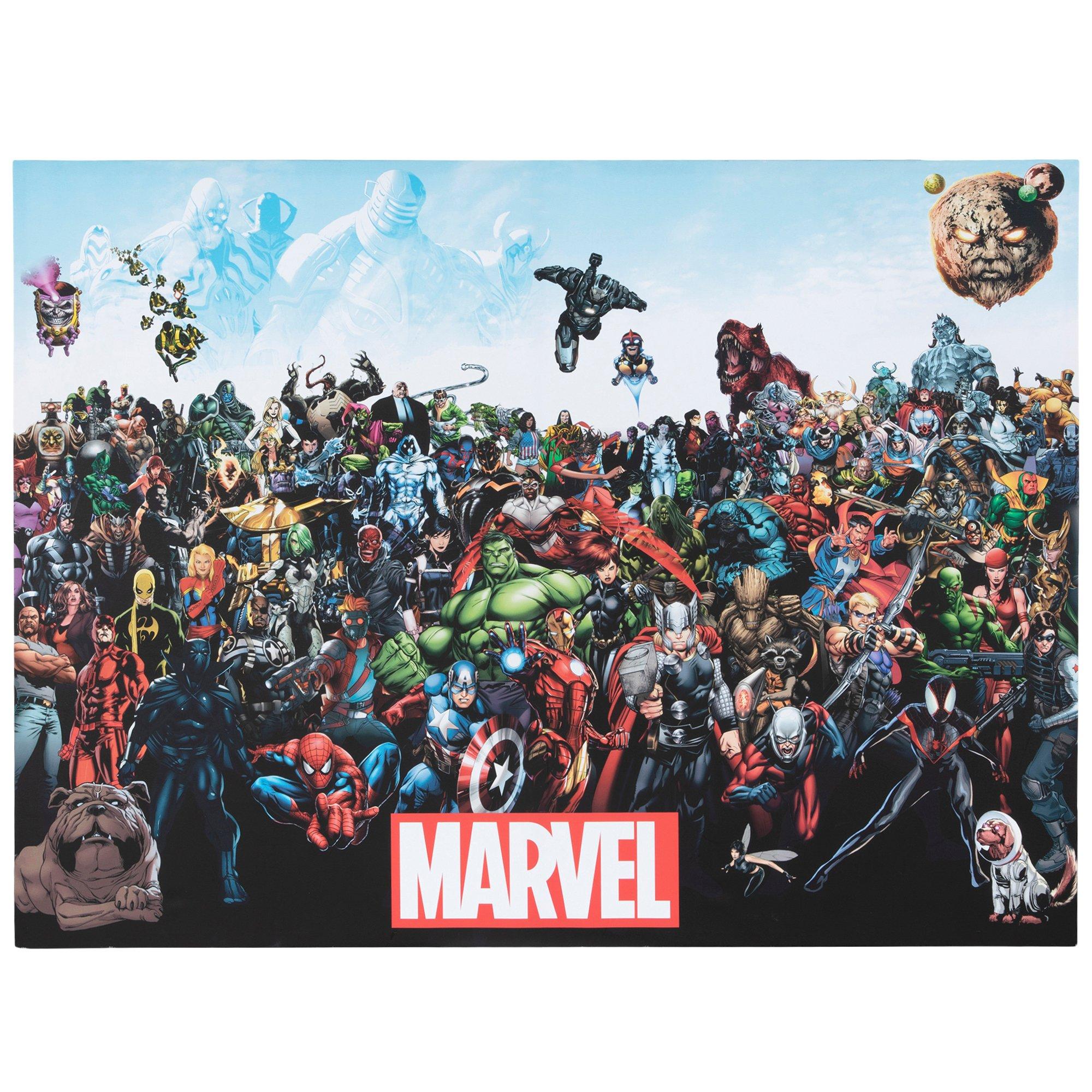 Marvel Universe Canvas Wall Decor Hobby Lobby 2186898