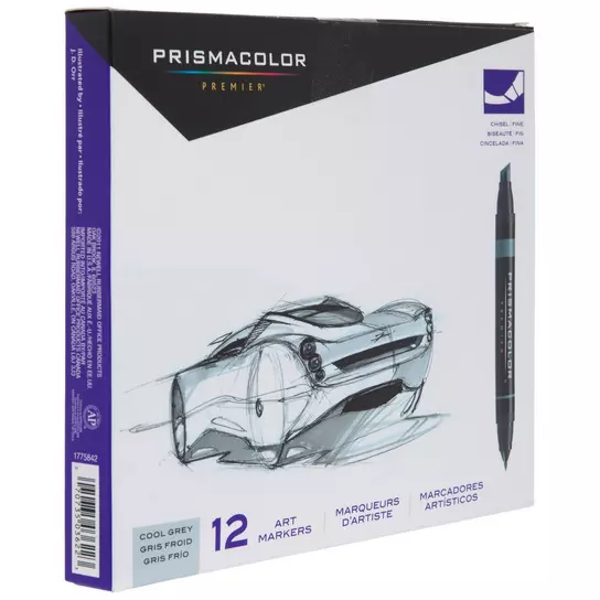 Prismacolor Fine Line Marker 8pc Set - Meininger Art Supply