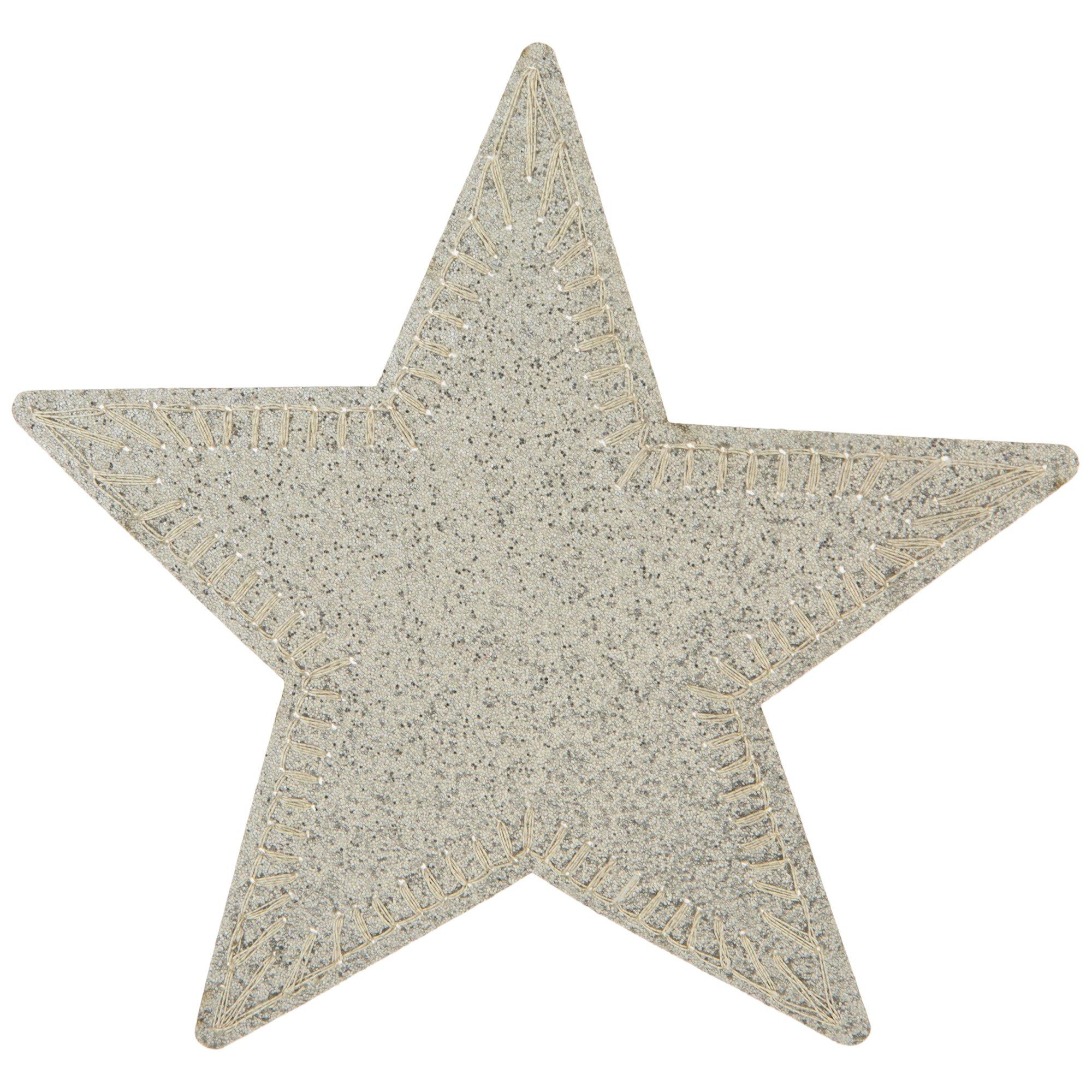 Gold Star Ron On Patch-Gold Star Applque Embrodered Ron On