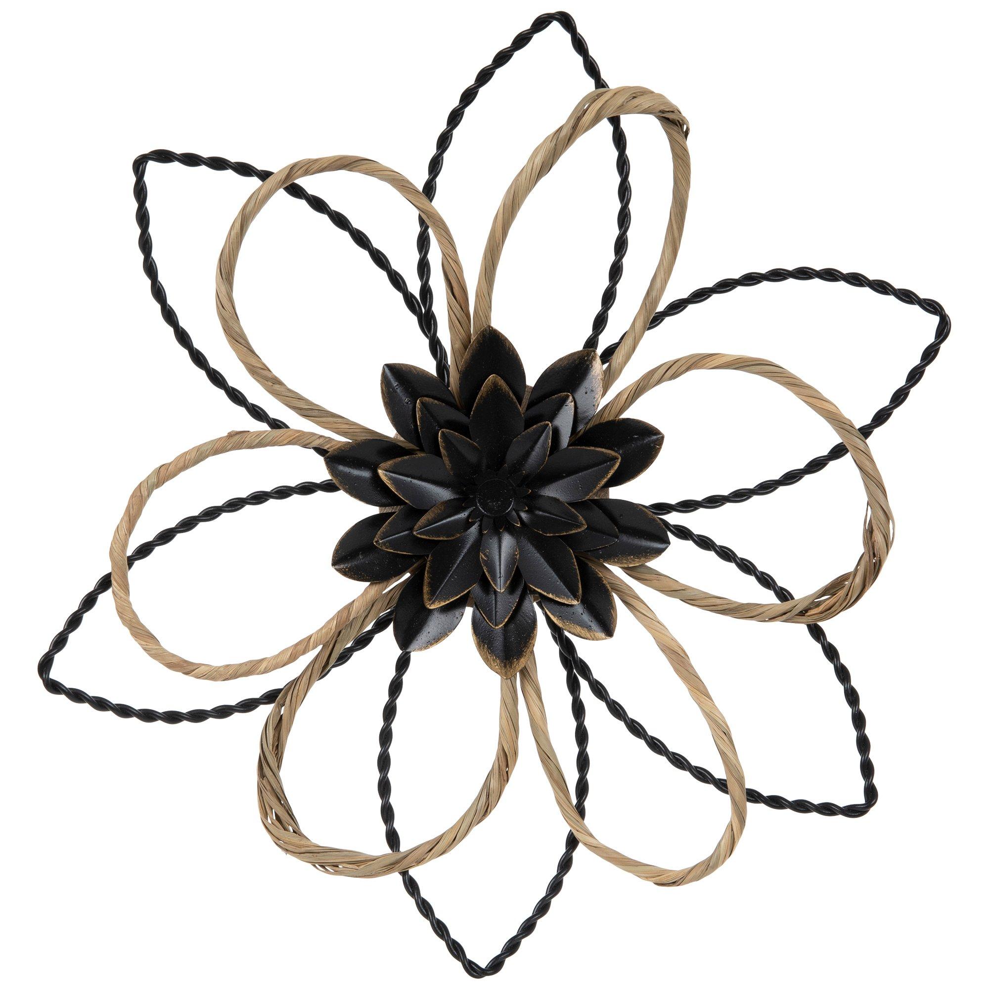 Black Flower Metal Wall Decor Hobby Lobby 2187771