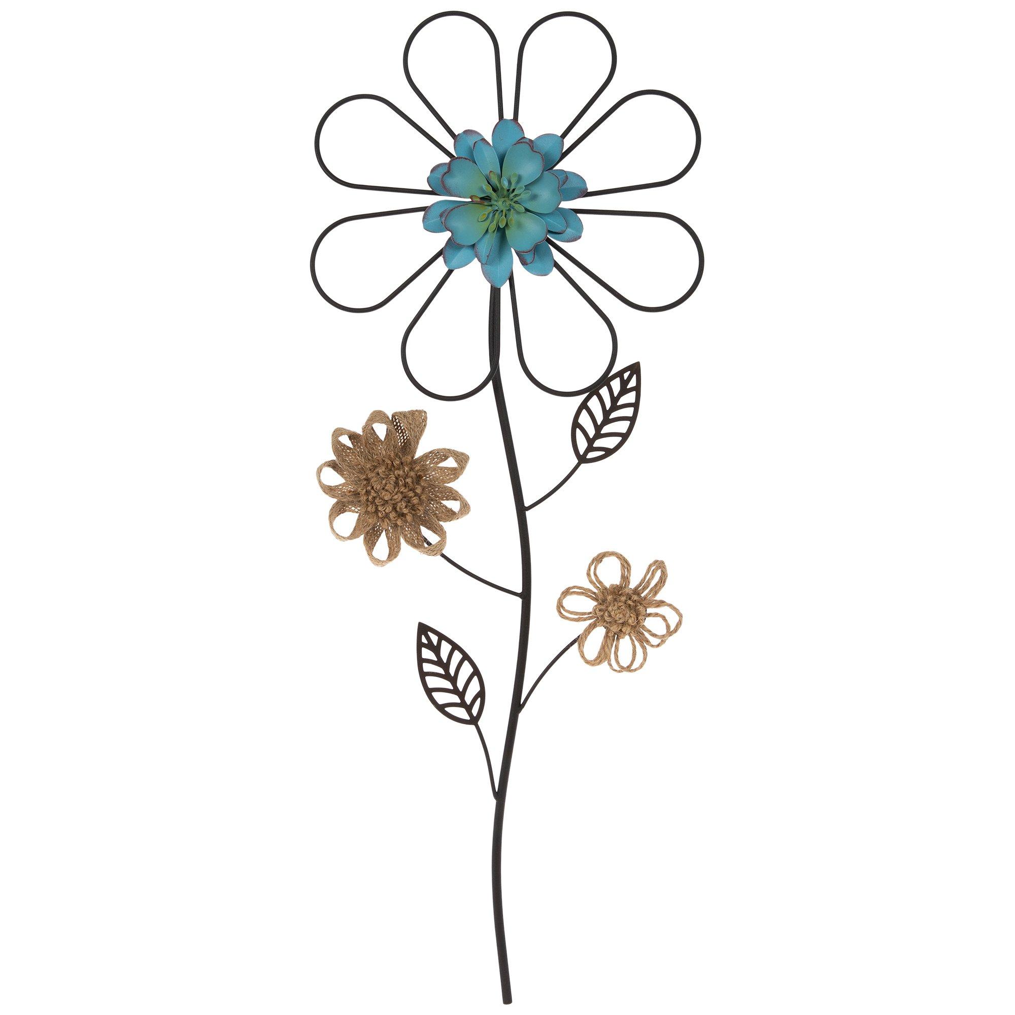 Blue Flower Metal Wall Decor Hobby Lobby 2187847