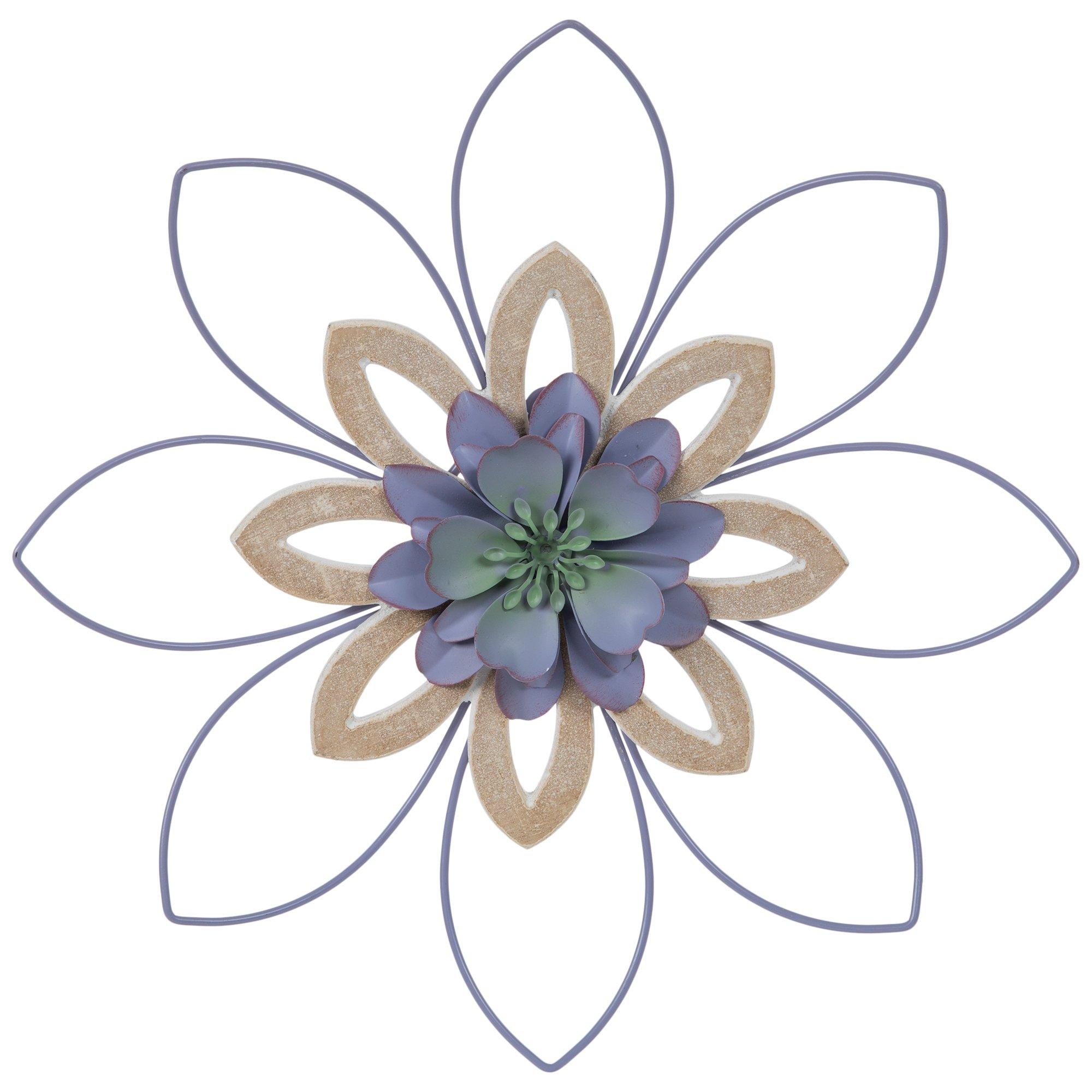 Purple Flower Medallion Wood Wall Decor Hobby Lobby 2187870