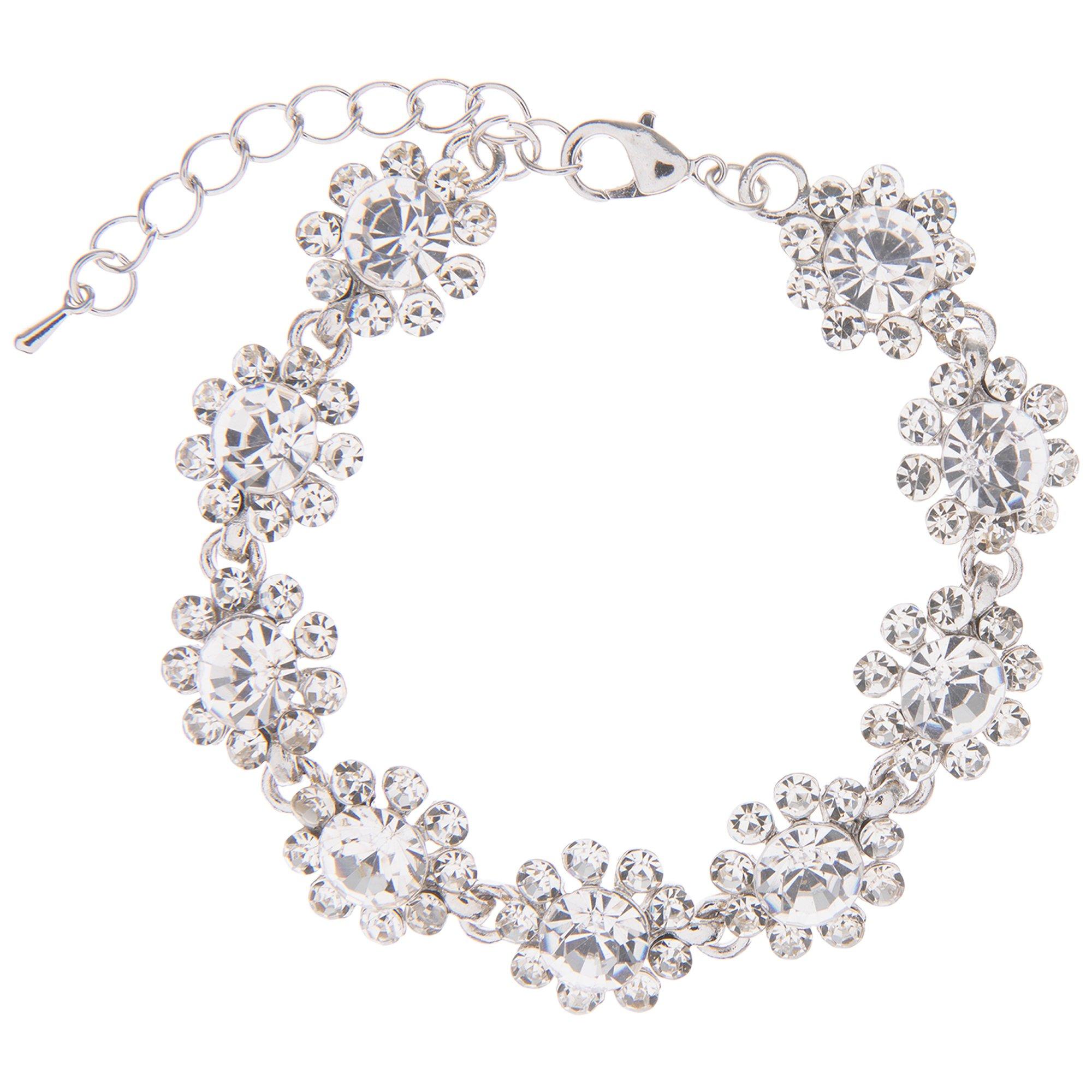 Flower Rhinestone Bracelet Hobby Lobby 2190072