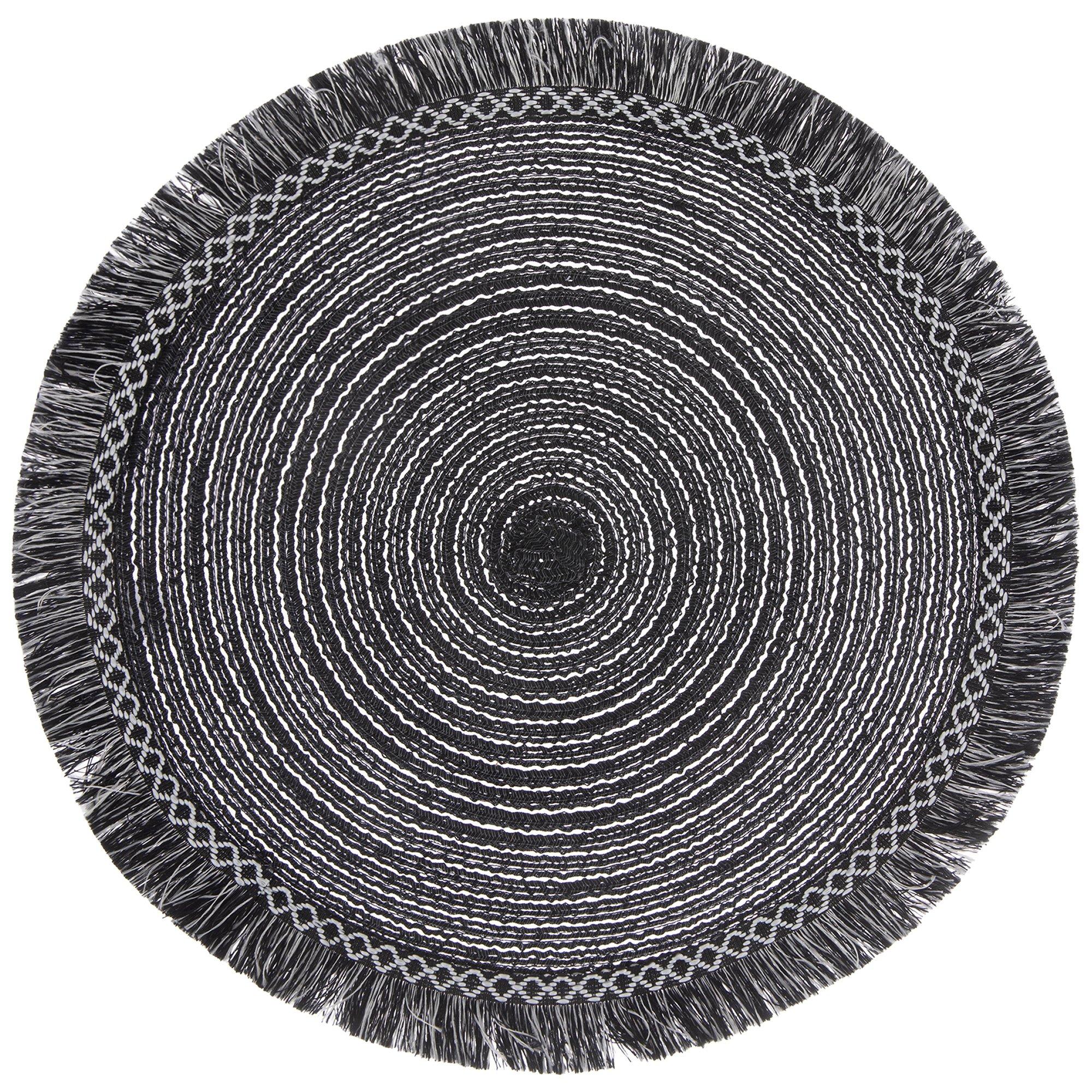 Black Fringed Placemat Hobby Lobby 2190775