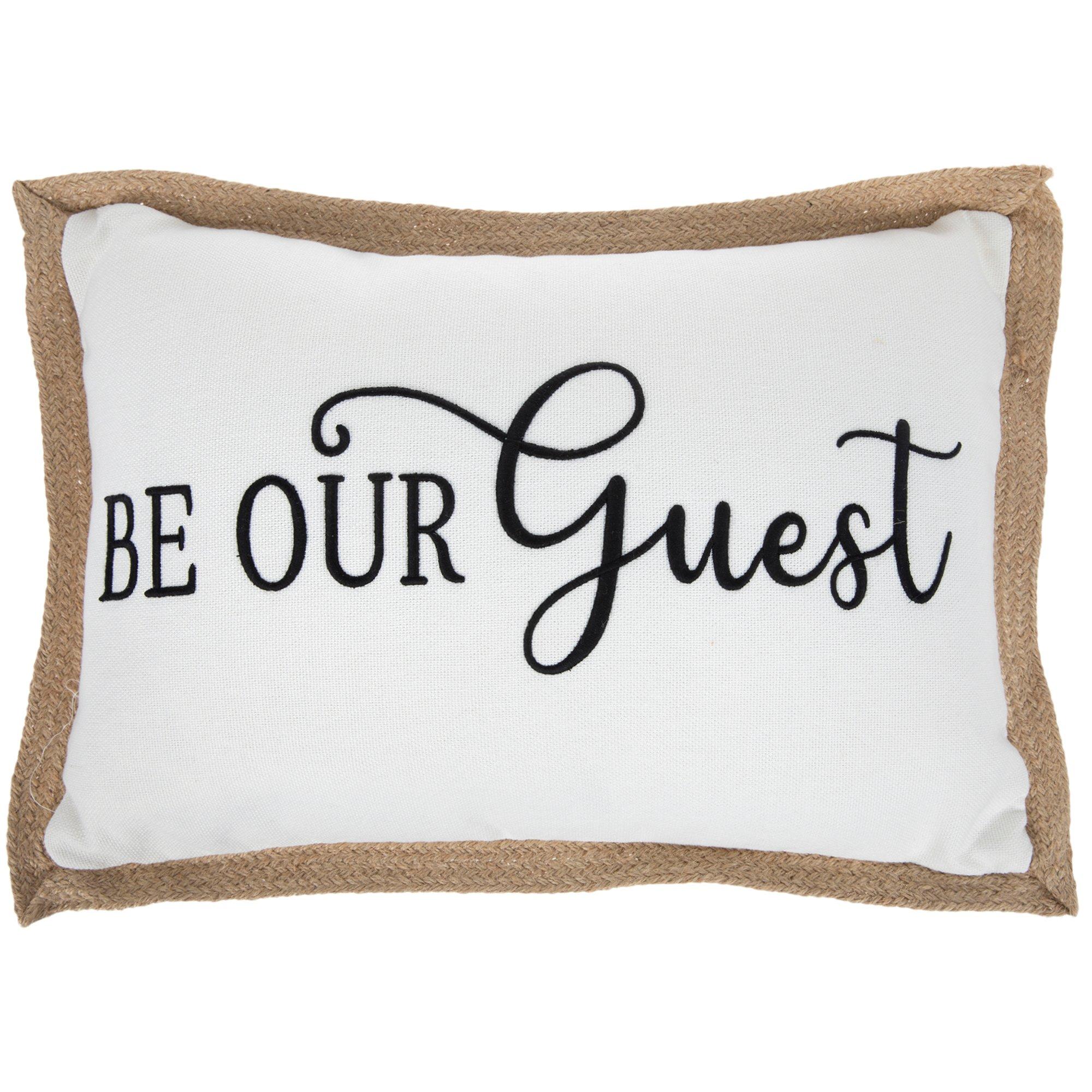 Be our on sale guest lumbar pillow