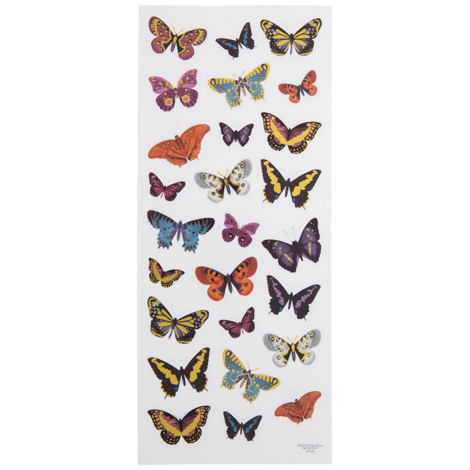 Moody Butterfly Stickers | Hobby Lobby | 2191161