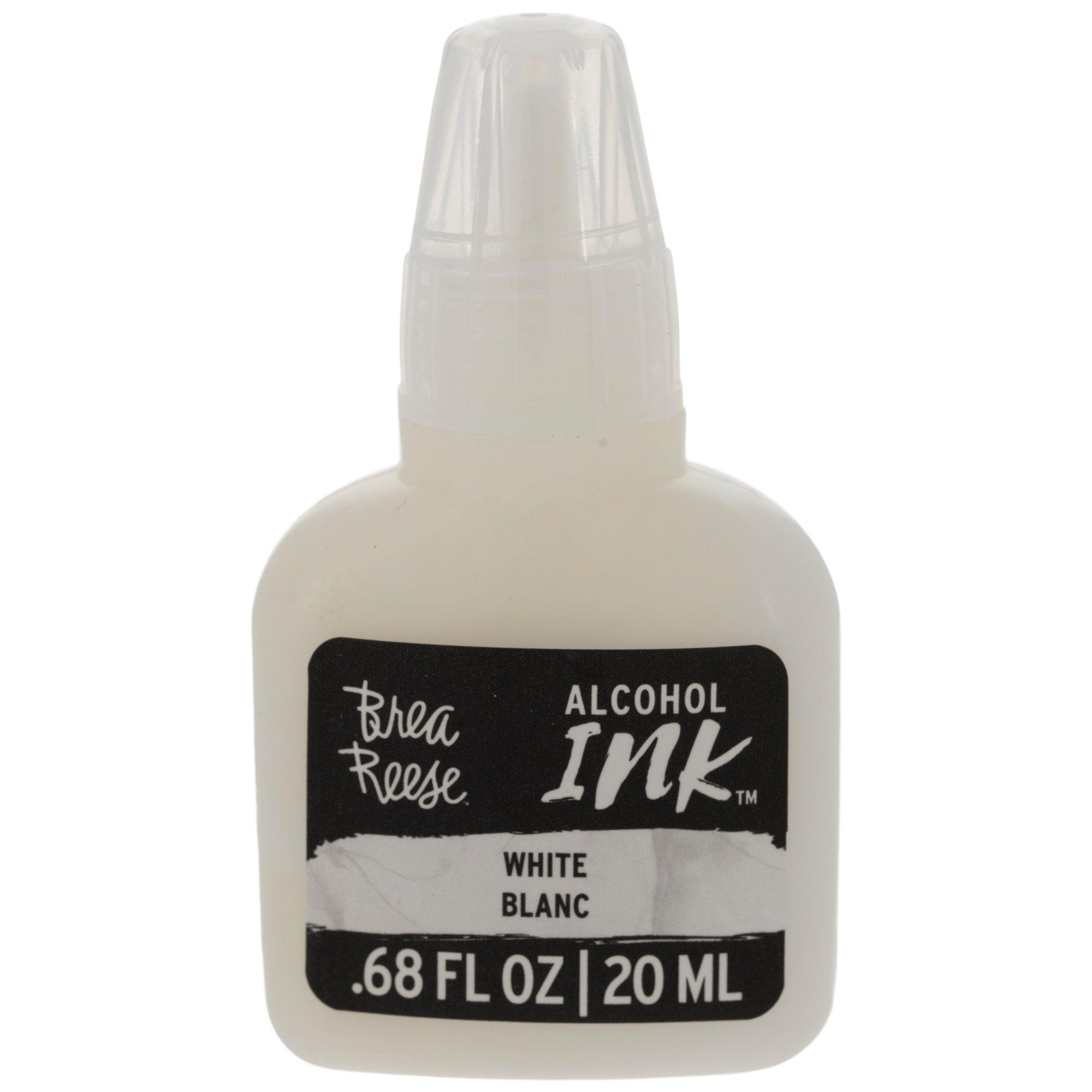 White Alcohol Ink - 4.2-oz Bottle - Vibrant Highly Concentrated Pigment Dye  Paint for Epoxy Resin Art Painting & Crafts