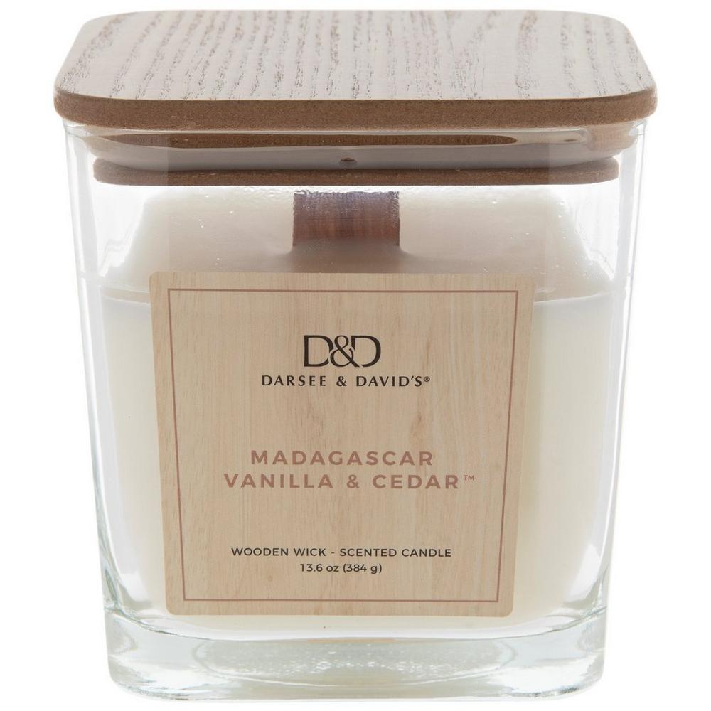 Madagascar Vanilla CedarWood Wick Jar Candle