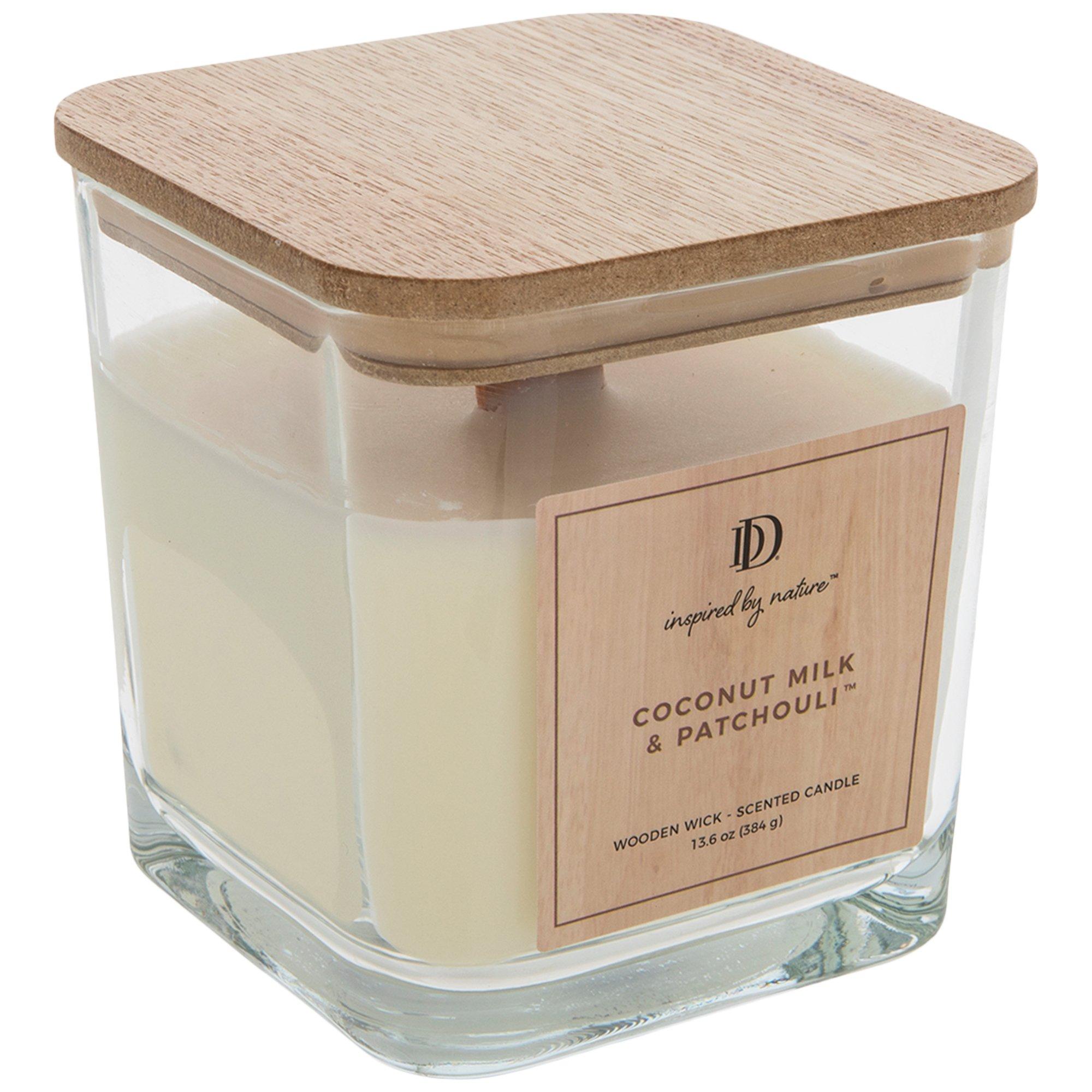 Coconut Milk & Patchouli Wood Wick Jar Candle Hobby Lobby 2191955