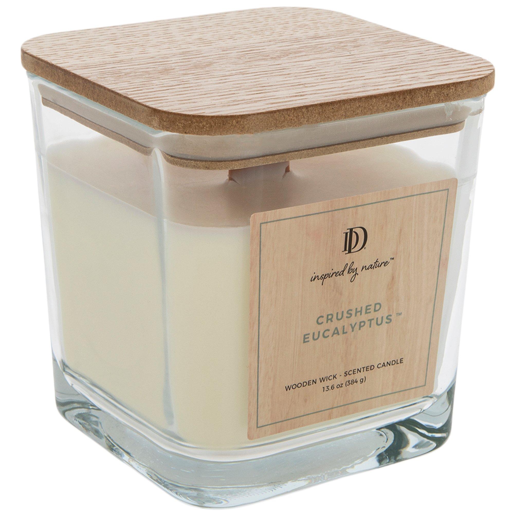 Crushed Eucalyptus Wood Wick Jar Candle | Hobby Lobby | 2191963