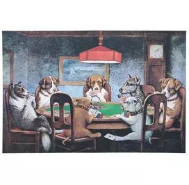 Poker Dogs Canvas Wall Decor | Hobby Lobby | 2192052