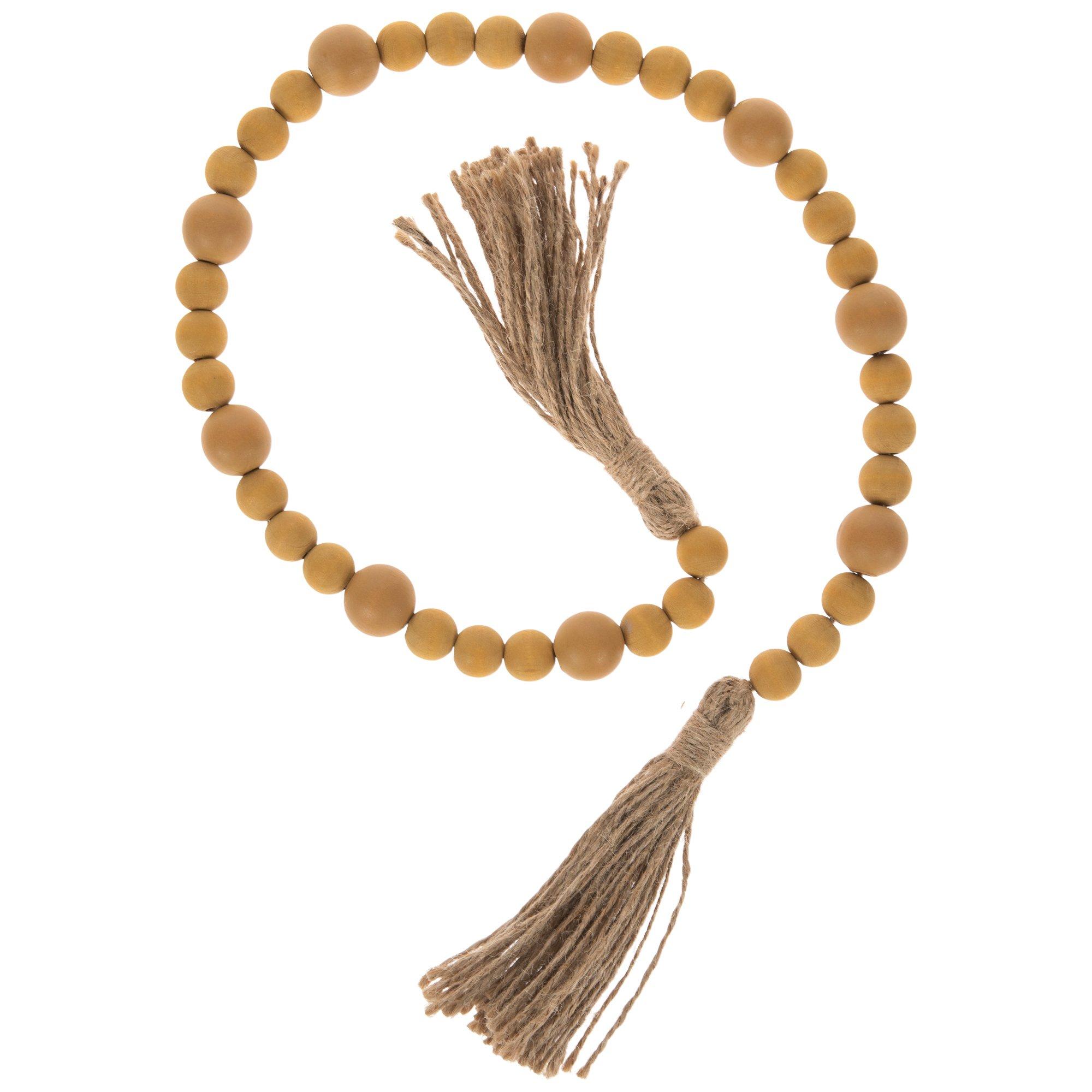 Tan Beaded Tassel Garland Hobby Lobby 2192326