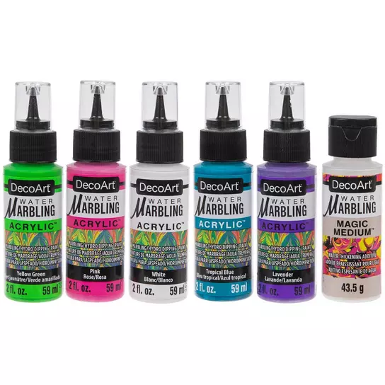 Water Marbling Paint - 6 Piece Set, Hobby Lobby