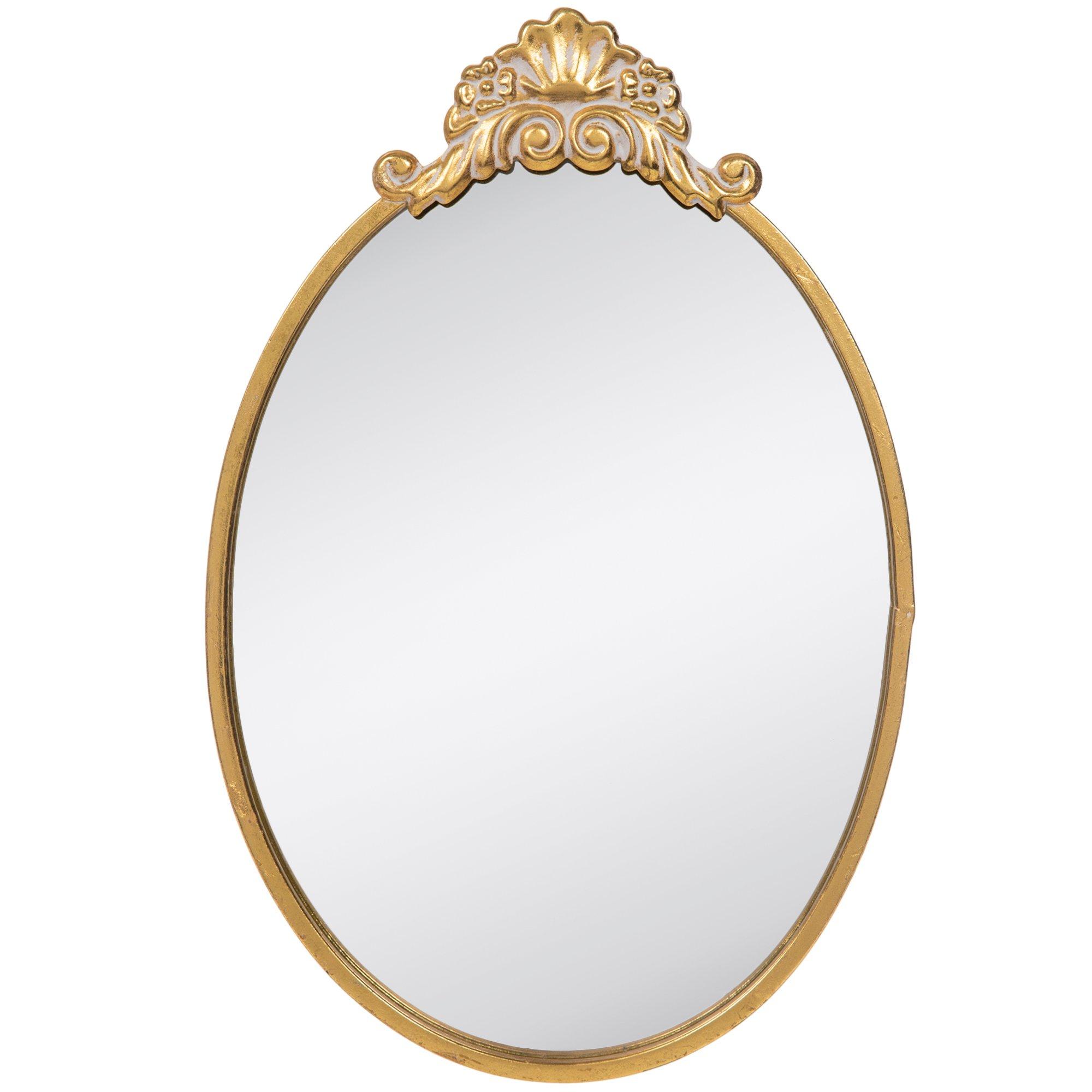 Gold Ornate Oval Metal Wall Mirror Hobby Lobby 2193472