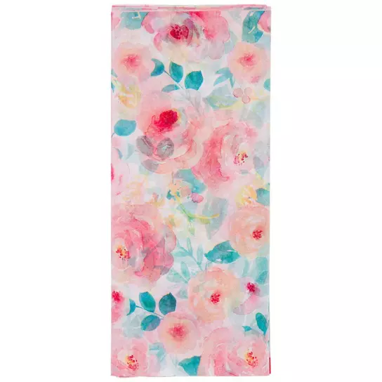 Watercolor Floral Tissue Paper, Hobby Lobby
