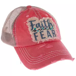 Faith Over Fear Trucker Baseball Cap