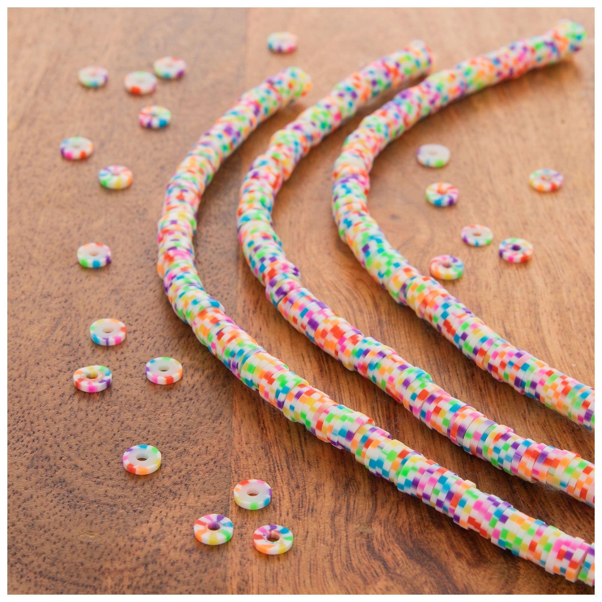 MultiColor Clay Disc Bead Strands Hobby Lobby 2194983