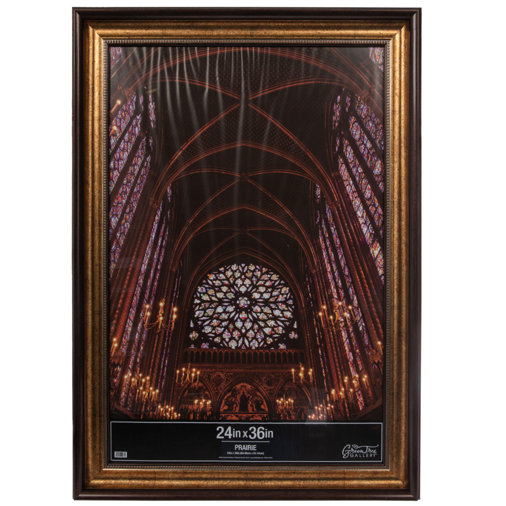 Bronze Gold Beveled Wall Frame