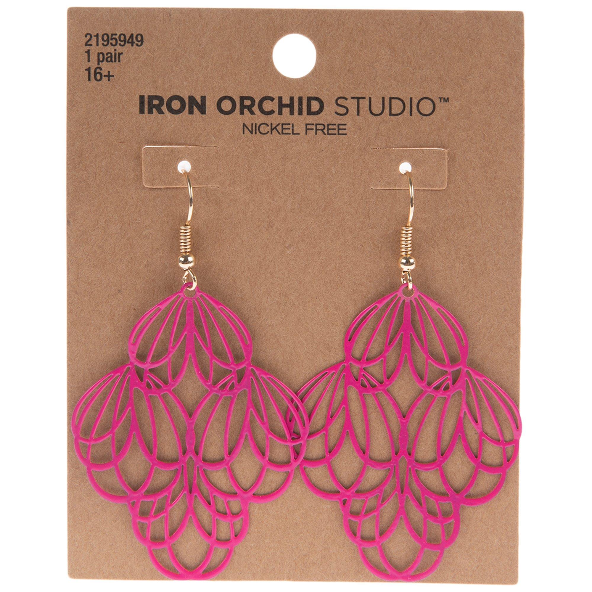 Pink Filigree Earrings Hobby Lobby 2195949
