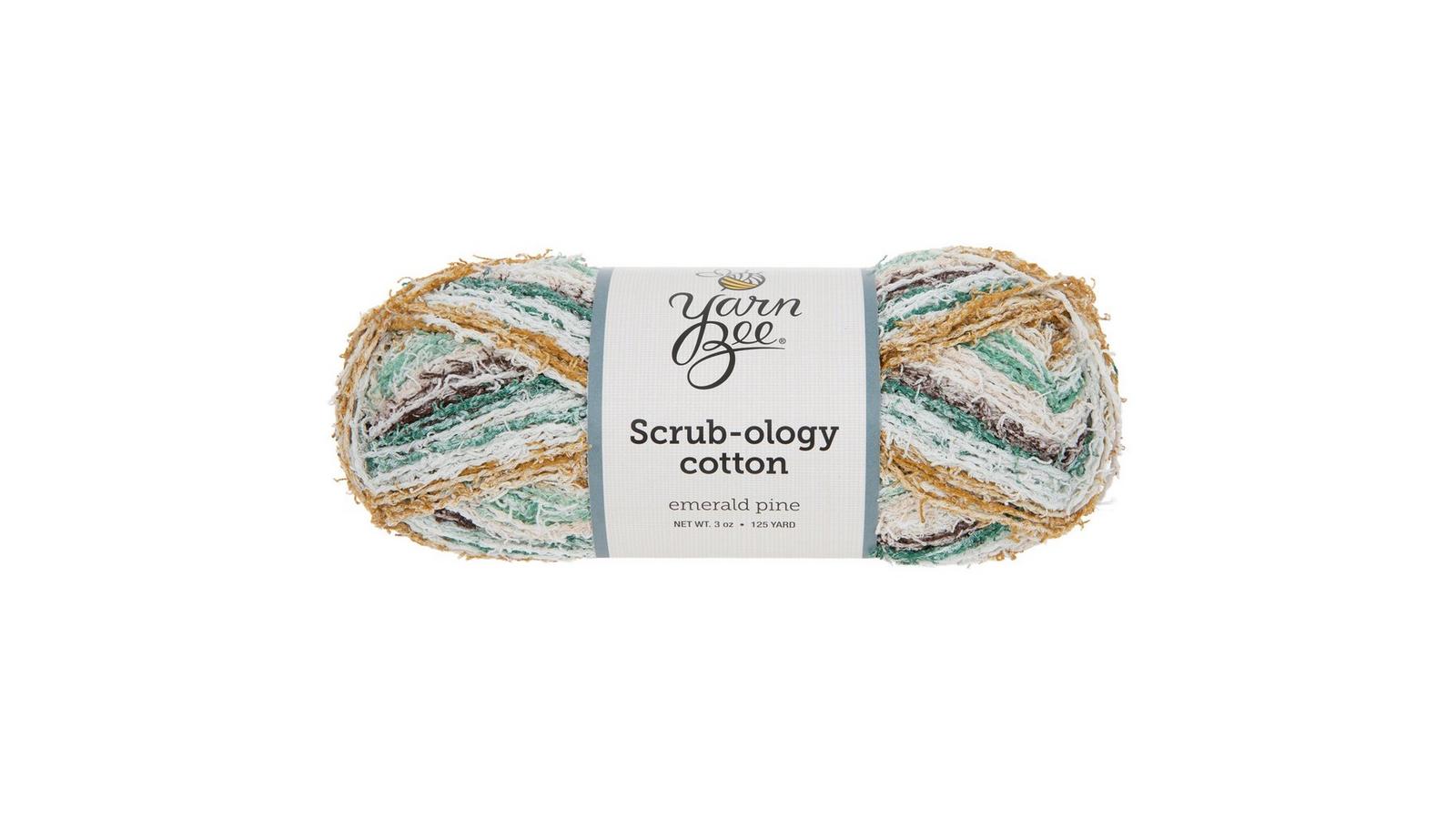 Yarn Bee Scrub-Ology Cotton Yarn Hobby Lobby 2197002