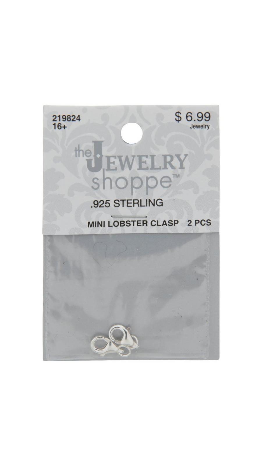 Sterling Silver Mini Lobster Clasps | Hobby Lobby | 219824
