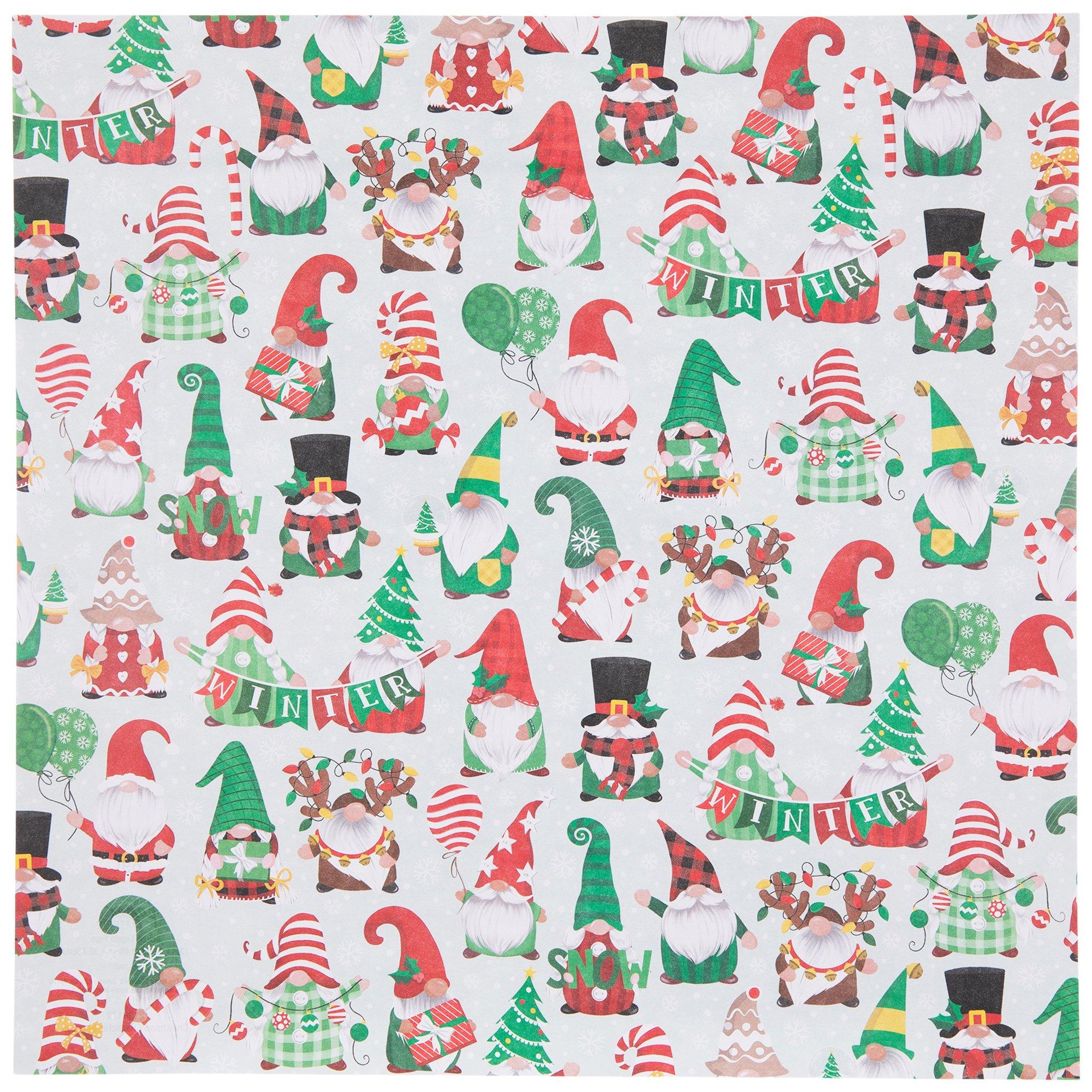 Gnome For Christmas Cardstock Stickers 12X12-Elements - 793888077966