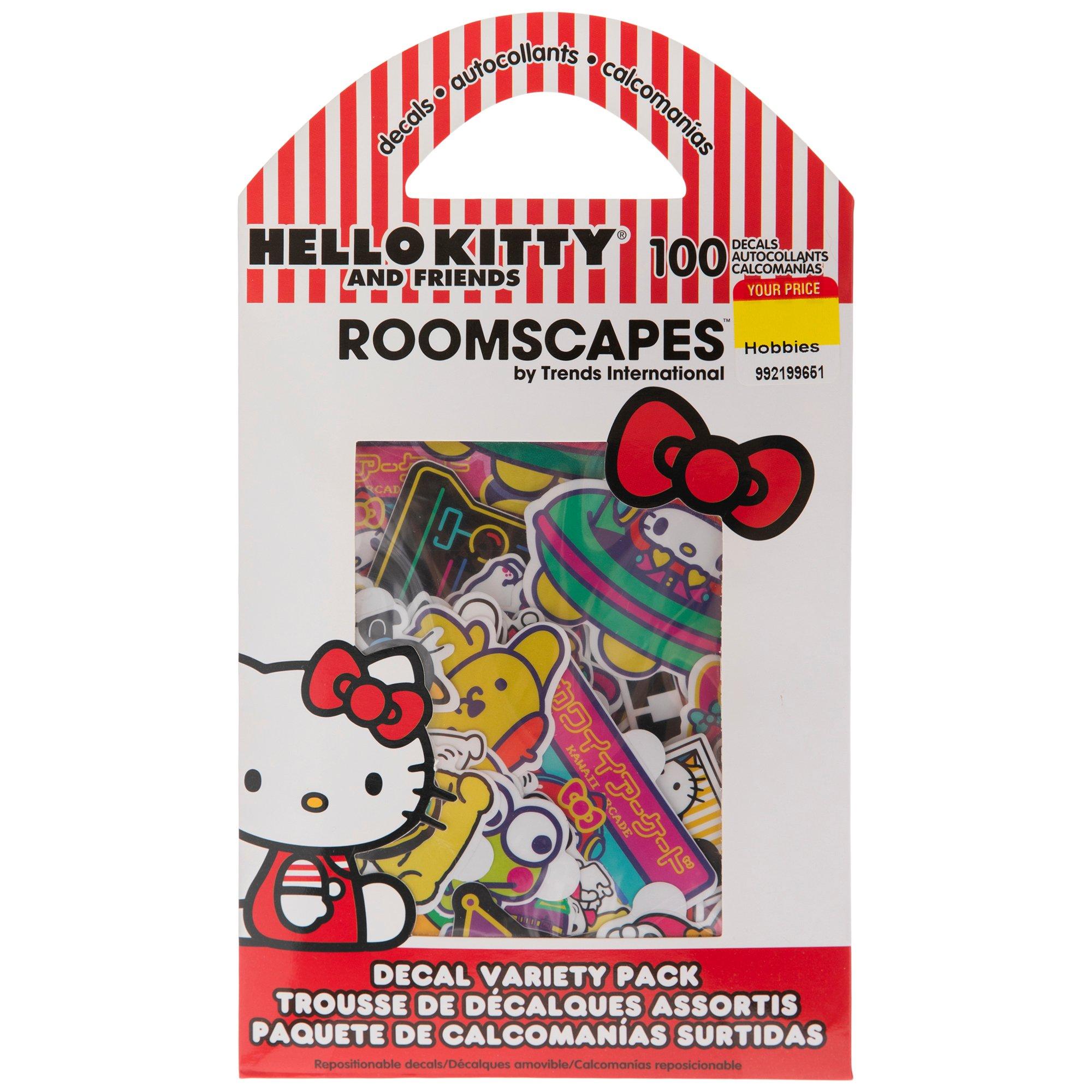 Hello Kitty Roomscapes Decals, Hobby Lobby