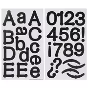 Dot Letter & Number Stickers