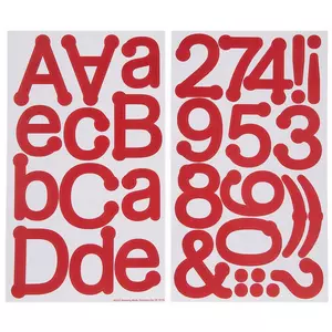 Multi-Color Letter Poster Board Stickers, Hobby Lobby