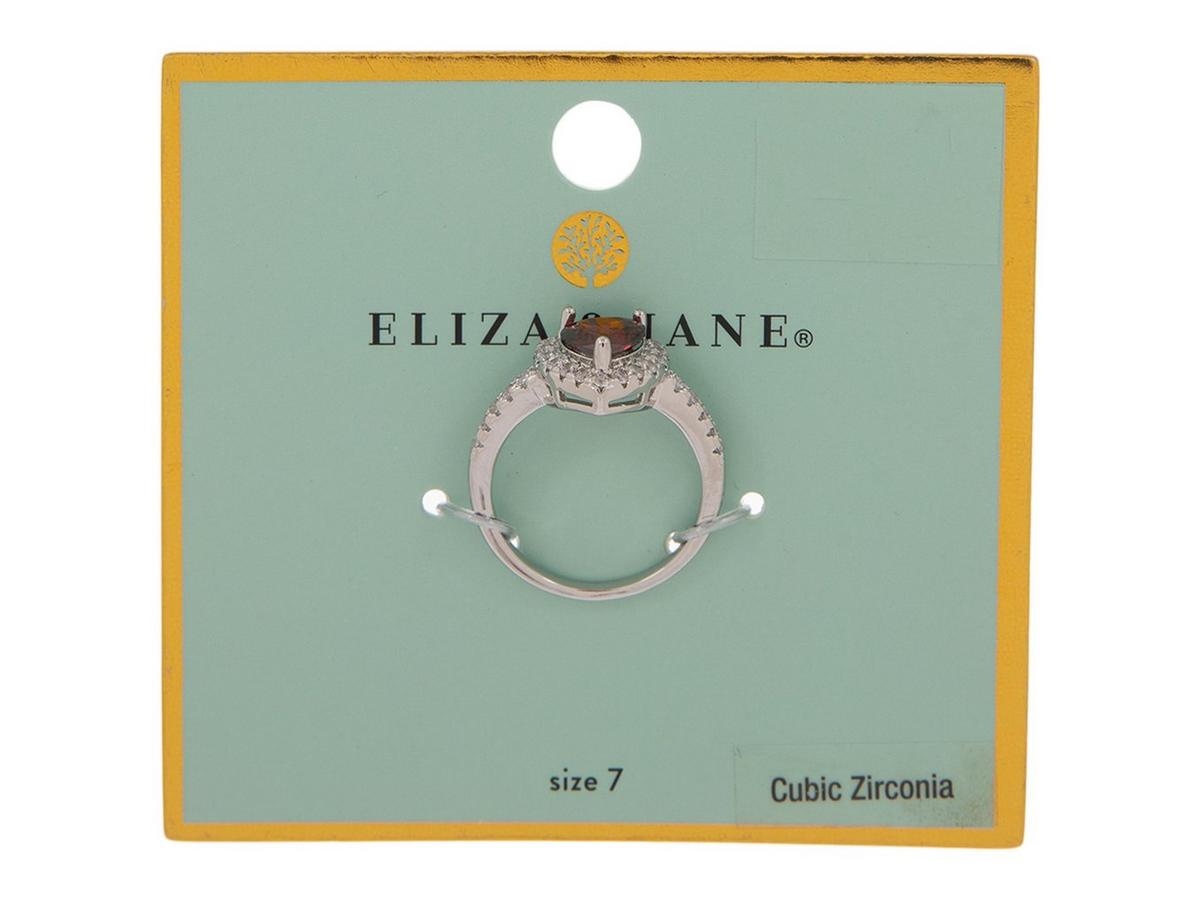 ★TATIANA★ Classic Cubic Heart Ring CR1803 Triple Heart Cubic Zirconia Ring- Valentine Heart Promise