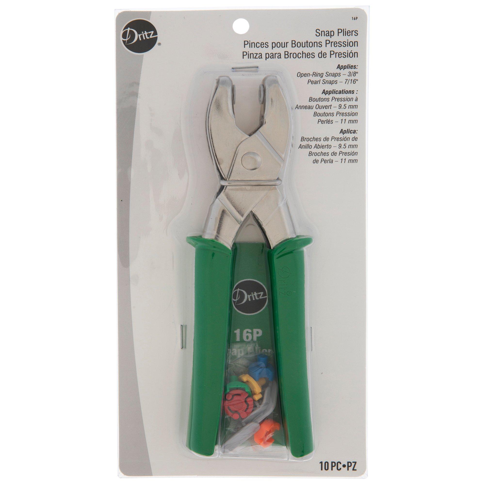 How to use Dritz Heavy Duty Snap Pliers 