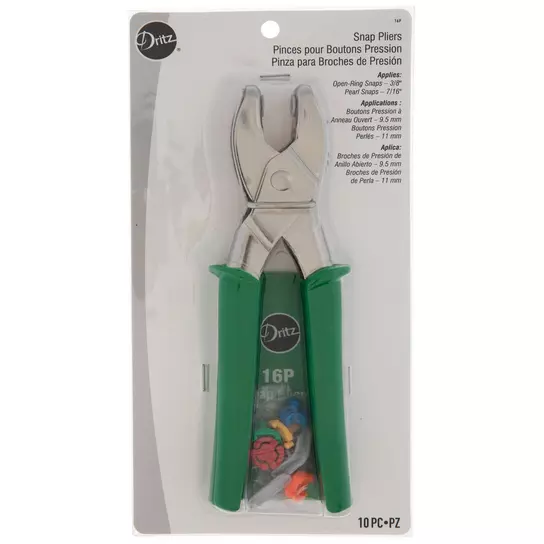 Dritz Plastic Snap Pliers For Size 20 Snaps, Orange Fastener Tools. Trade  platform buyers provided by Handicraft Store Online