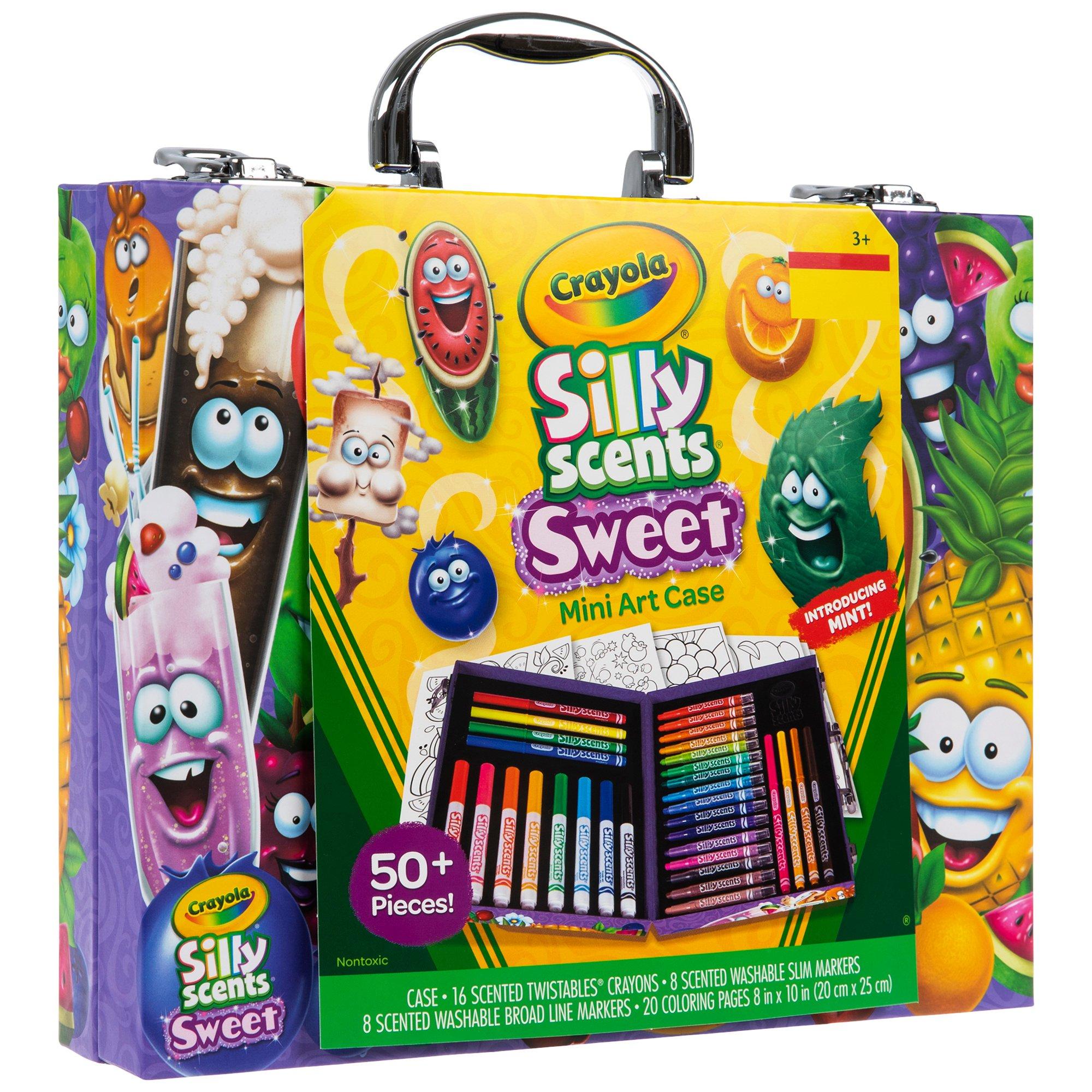 Crayola Silly Scents Stinky and Sweet Marker Activity Kits: What's Inside  the Box