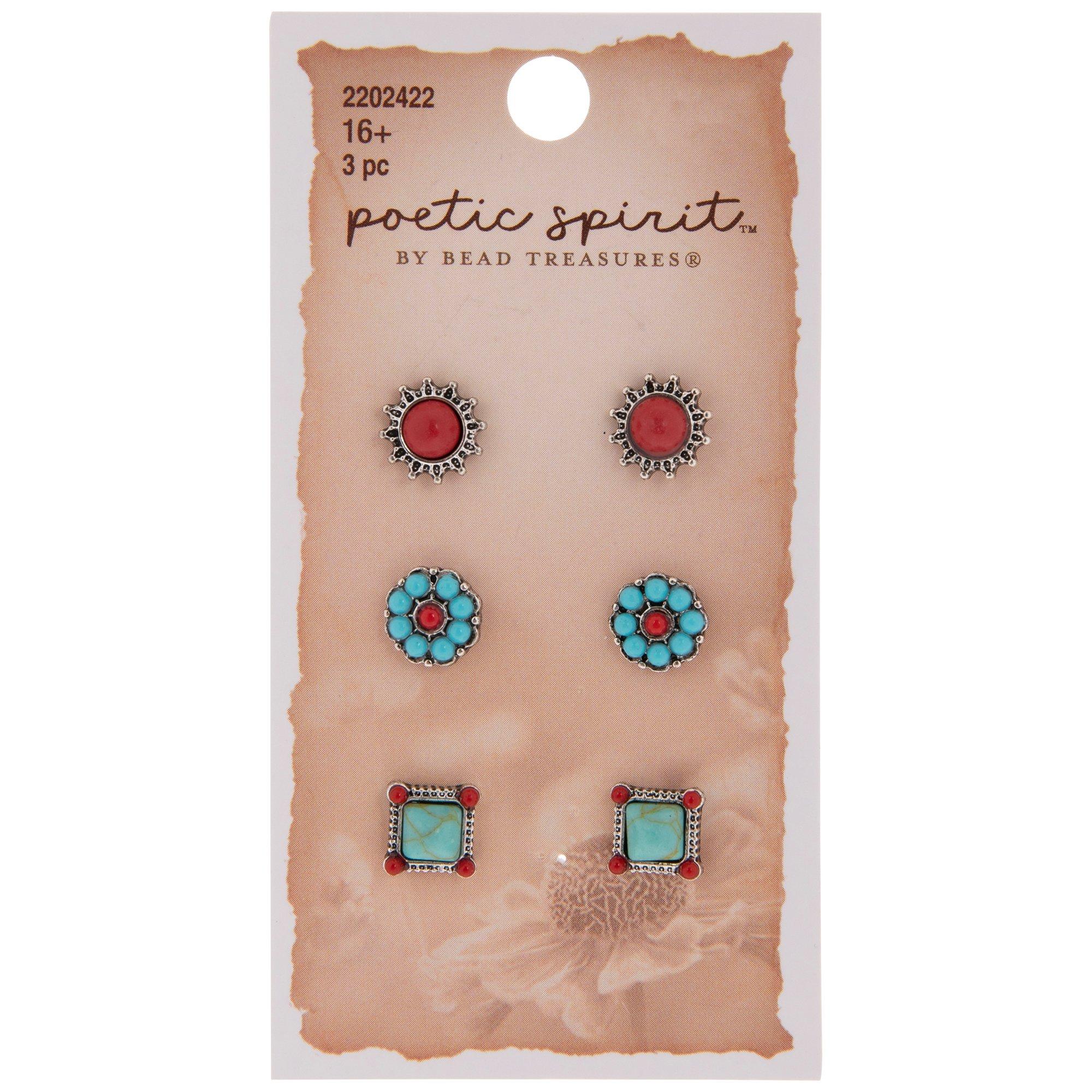 Imitation Howlite Earrings Hobby Lobby 2202422