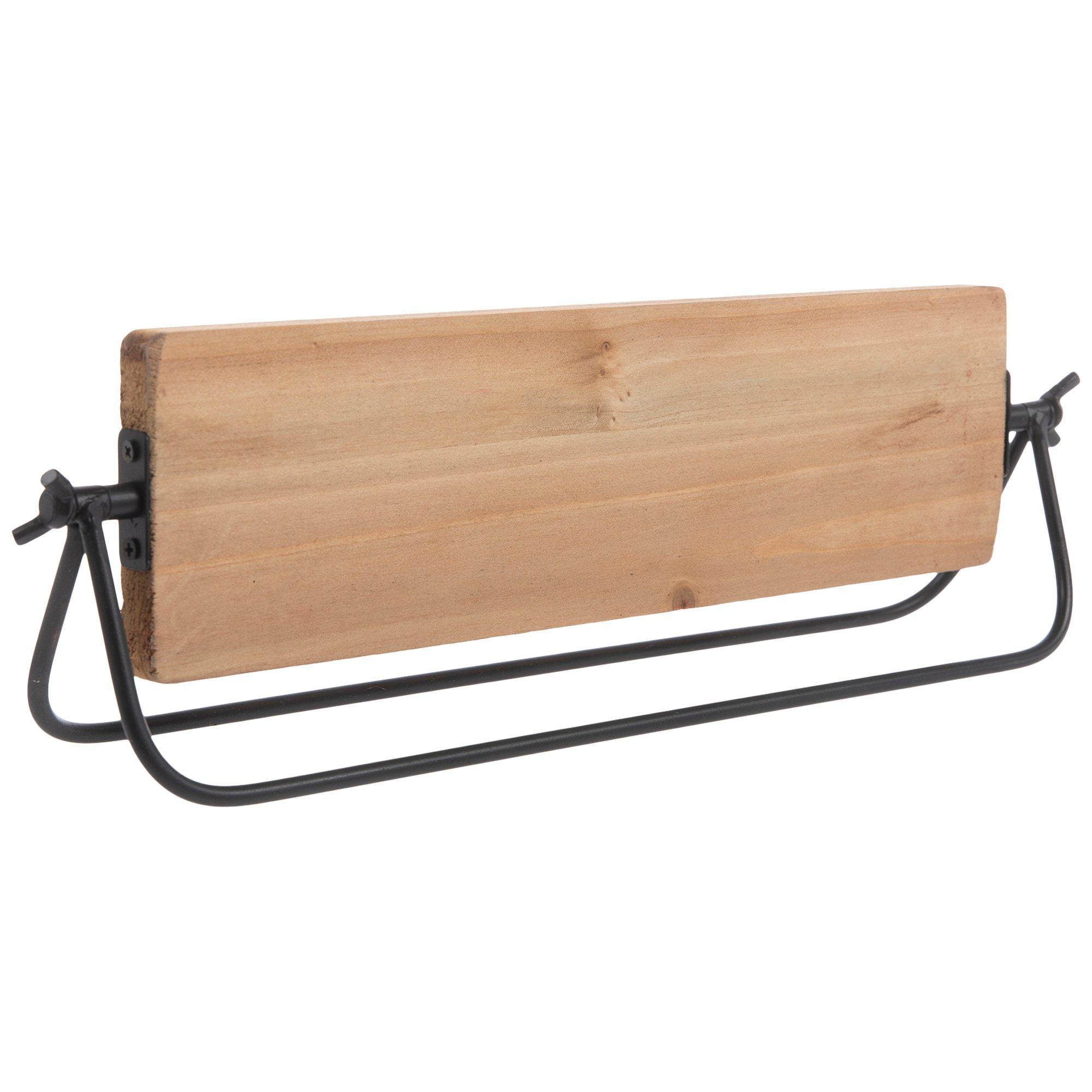Rotating Wood Sign