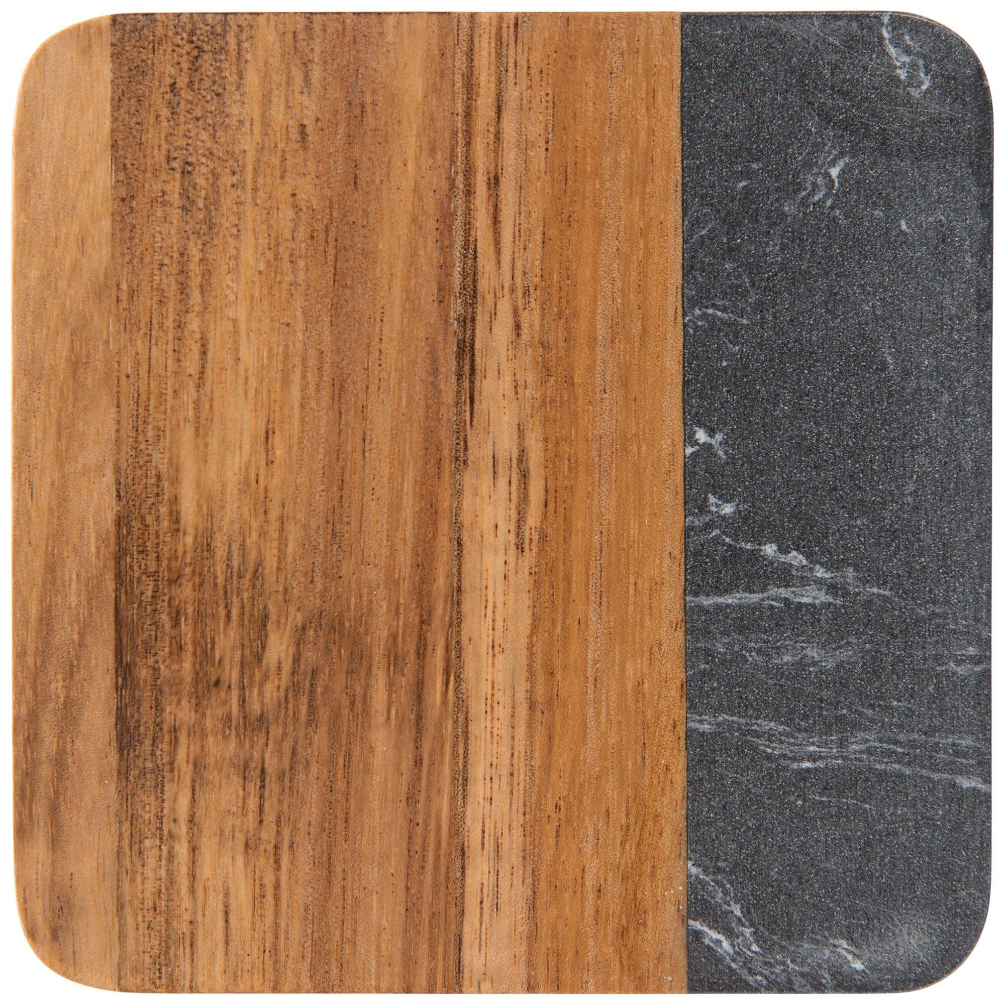 Square Acacia Wood Coasters Hobby Lobby 2203073