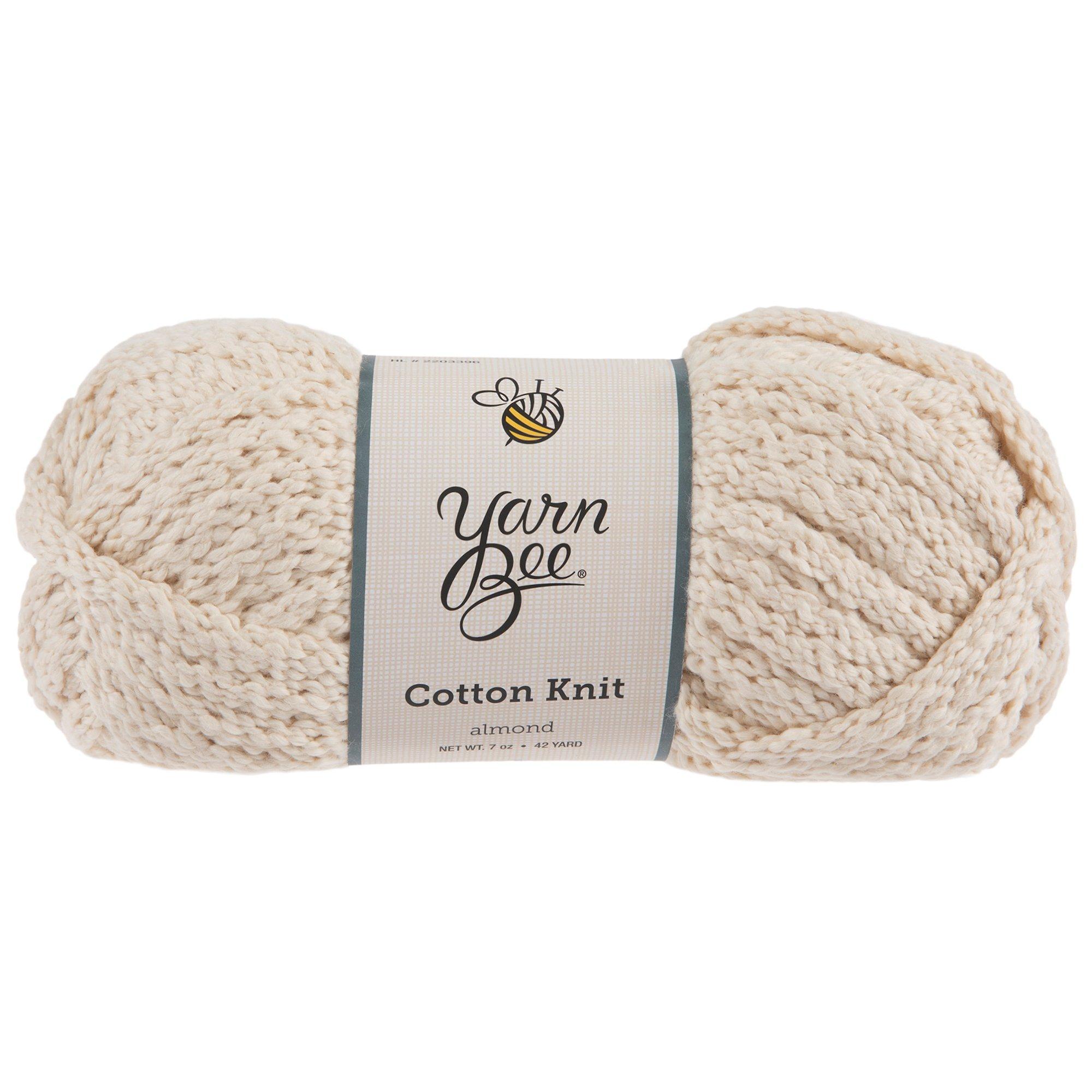 Yarn Bee Fundamental Cotton Yarn Black 3.52 oz 164 Yards 100