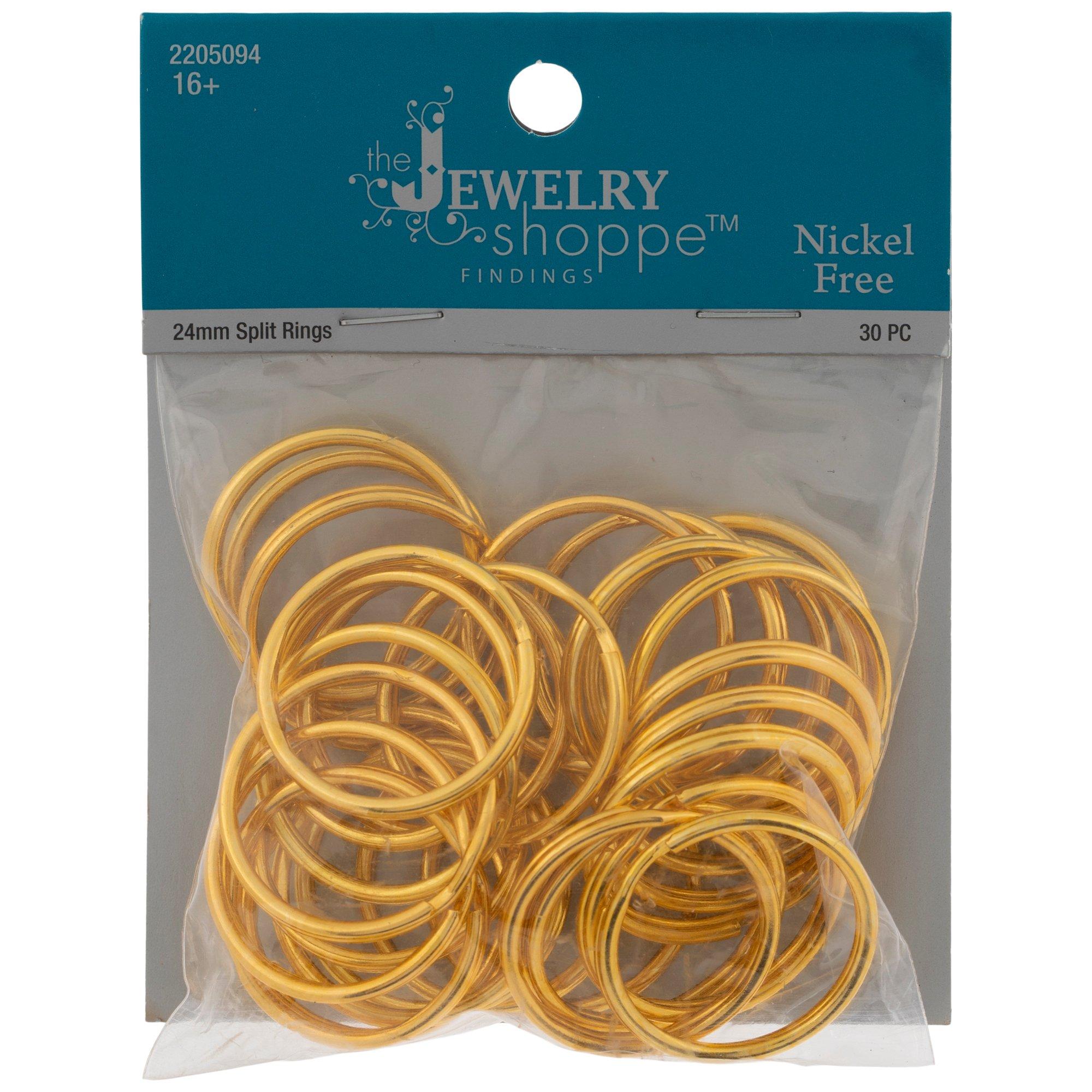 Gold Metal Album Rings - 1, Hobby Lobby