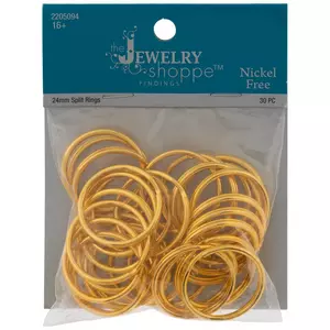 1 1/4 Nickel Split Key Ring, Hobby Lobby